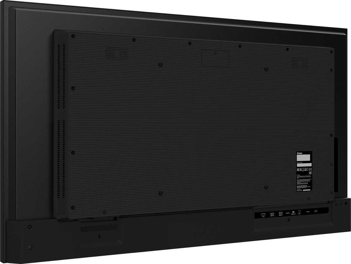 "iiyama LH5565UHSB-B1 Écran d'affichage dynamique En forme de kiosk 138,7 cm (54.6"") LED Wifi 800 cd/m2 4K Ultra HD Noir Intégré dans le processeur Android 11 24"