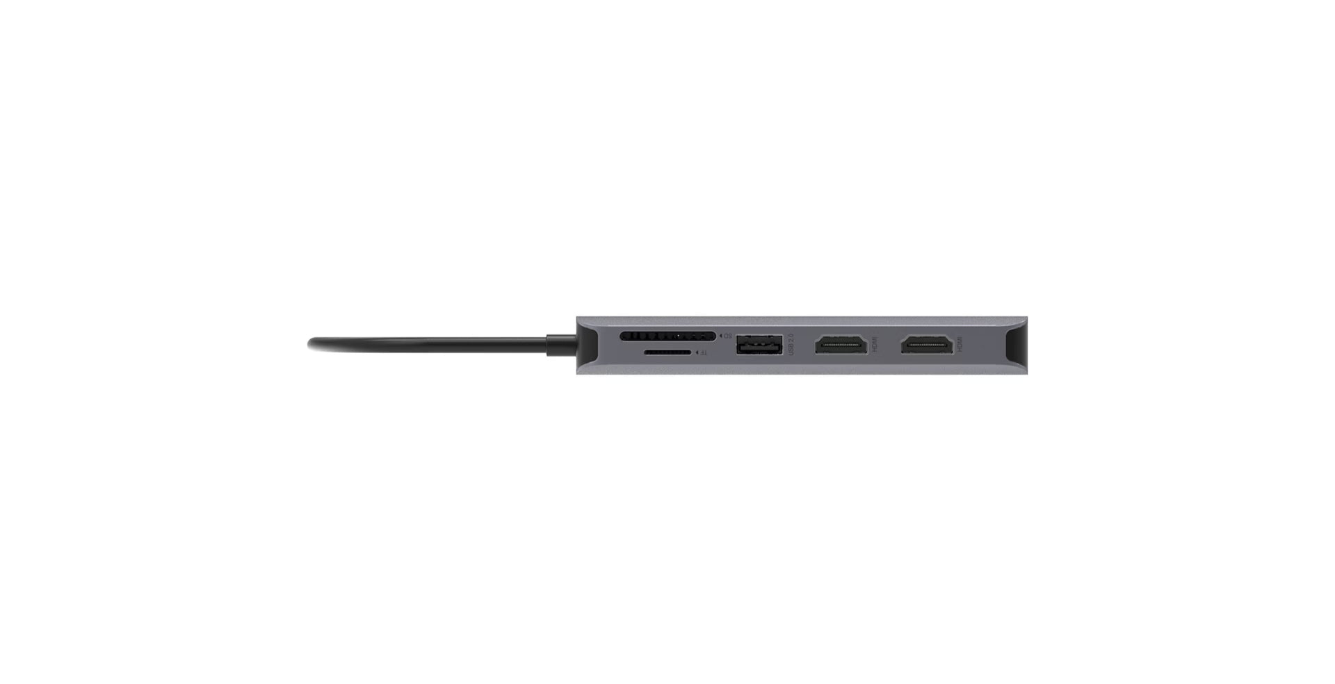 ACER 12-IN-1 TYPE-C DONGLE 2xUSB3.2 2xUSB2.0 2xHDMI DisplayPort Type C PowerDelivery SD Card reader TF Card reader 1000M Ethernet