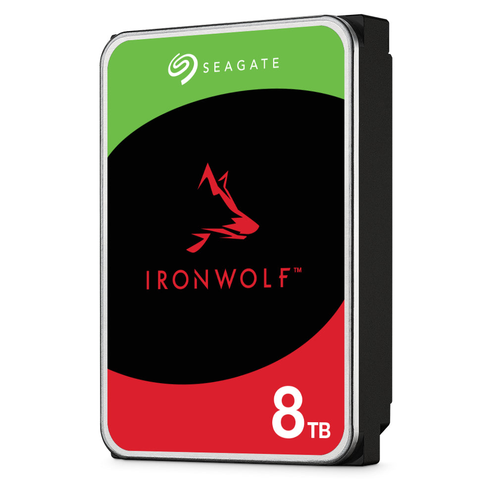 SEAGATE NAS HDD 8To IronWolf 5400rpm 6Gb/s SATA 256Mo cache 3.5p
