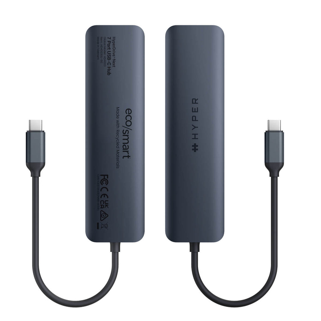 TARGUS HyperDrive EcoSmart Gen.2 Universal USB-C 7-in-1 Hub w 100 W PD Power Pass-thru