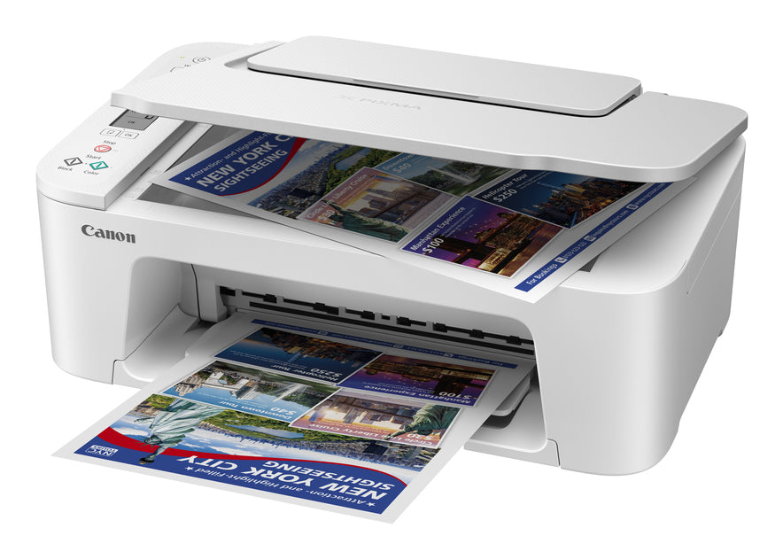 CANON PIXMA TS3751i MFP colour inkjet Legal 216x356mm A4 7.7ipm Print 60sheets Wi-Fi USB White