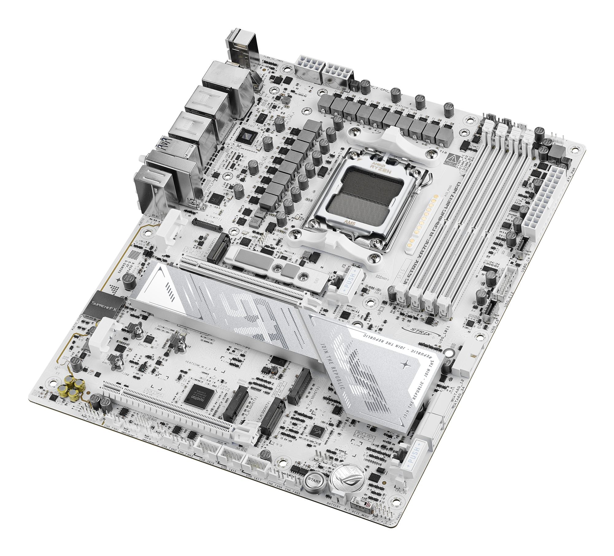 ASUS ROG STRIX X870E-A GAMING WIFI7 NEO ATX motherboard 4xDDR5 1xPCIe 5.0 4xM.2 1xHDMI 4xSATA