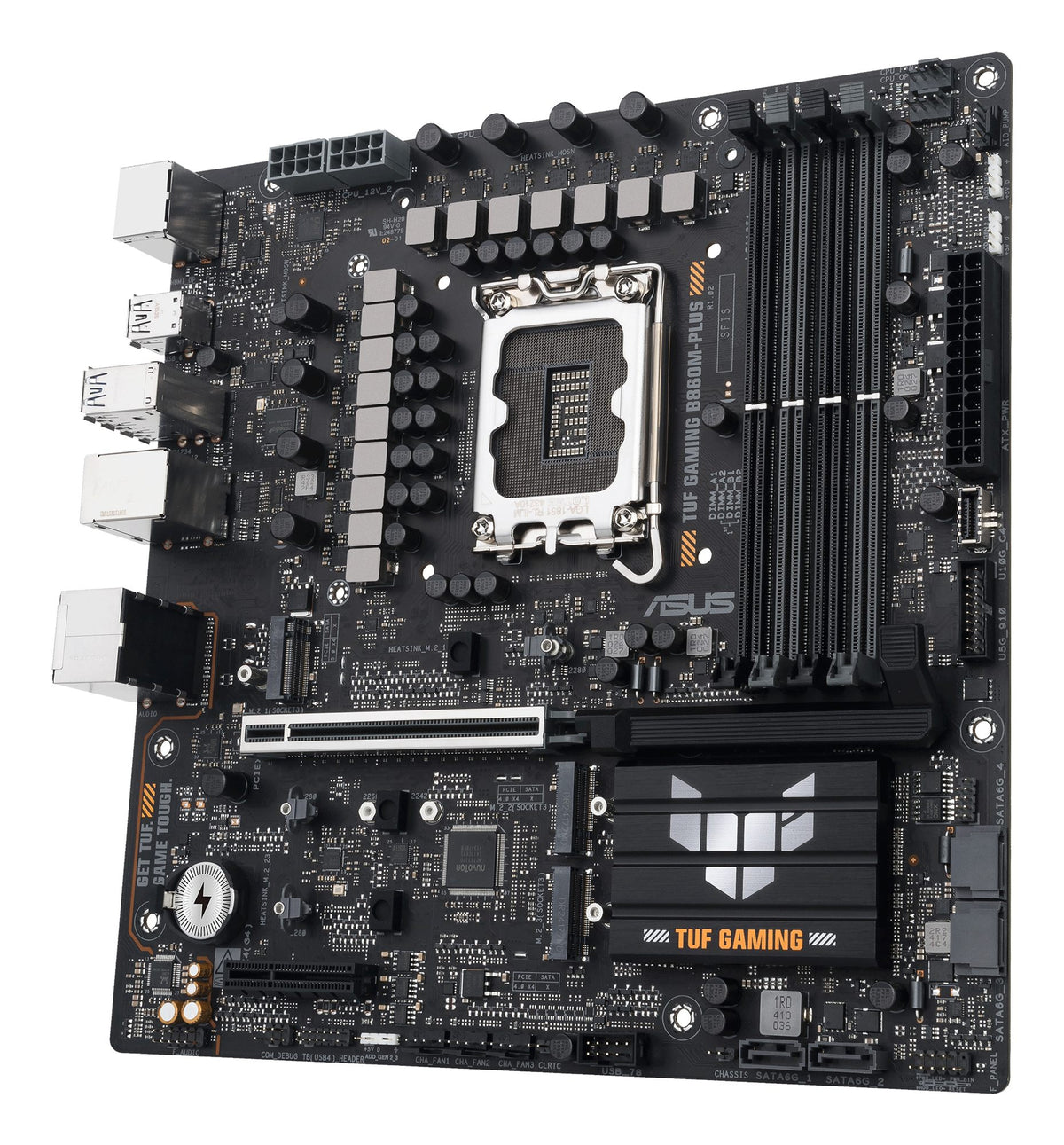 ASUS TUF GAMING B860M-PLUS LGA1851 DDR5 micro ATX MB 1xHDMI 1xDP 3xM.2 4xSATA