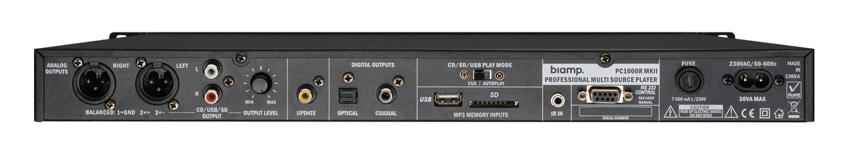 Biamp Versatile CDUSBSD player