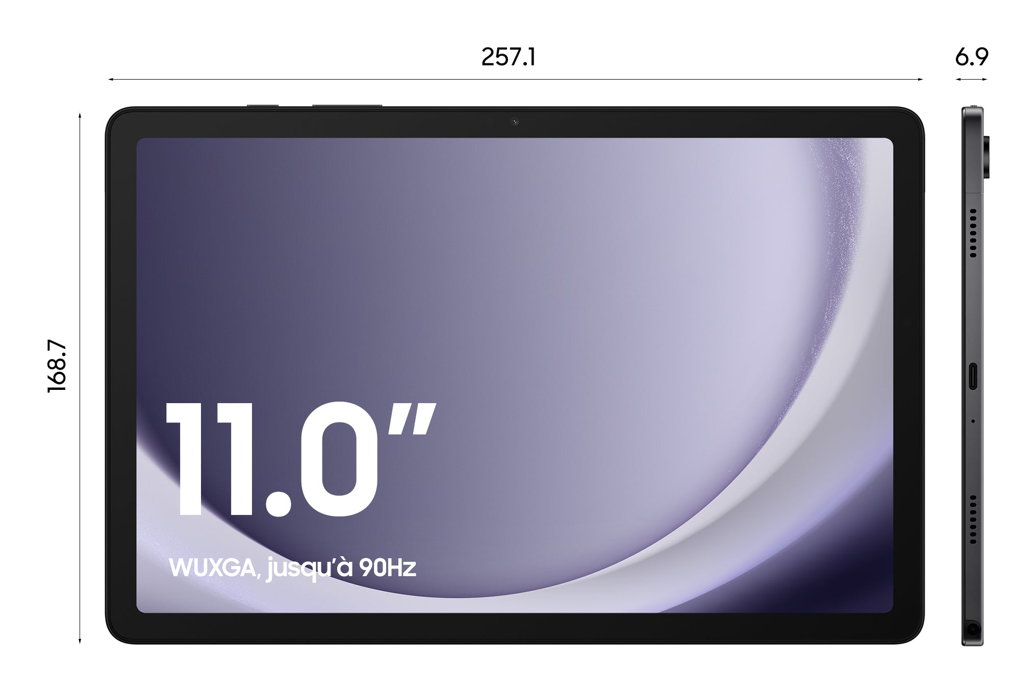 Samsung X210 Galaxy Tab A9+ Wifi (11'' - 64 Go, 4 Go RAM) Graphite