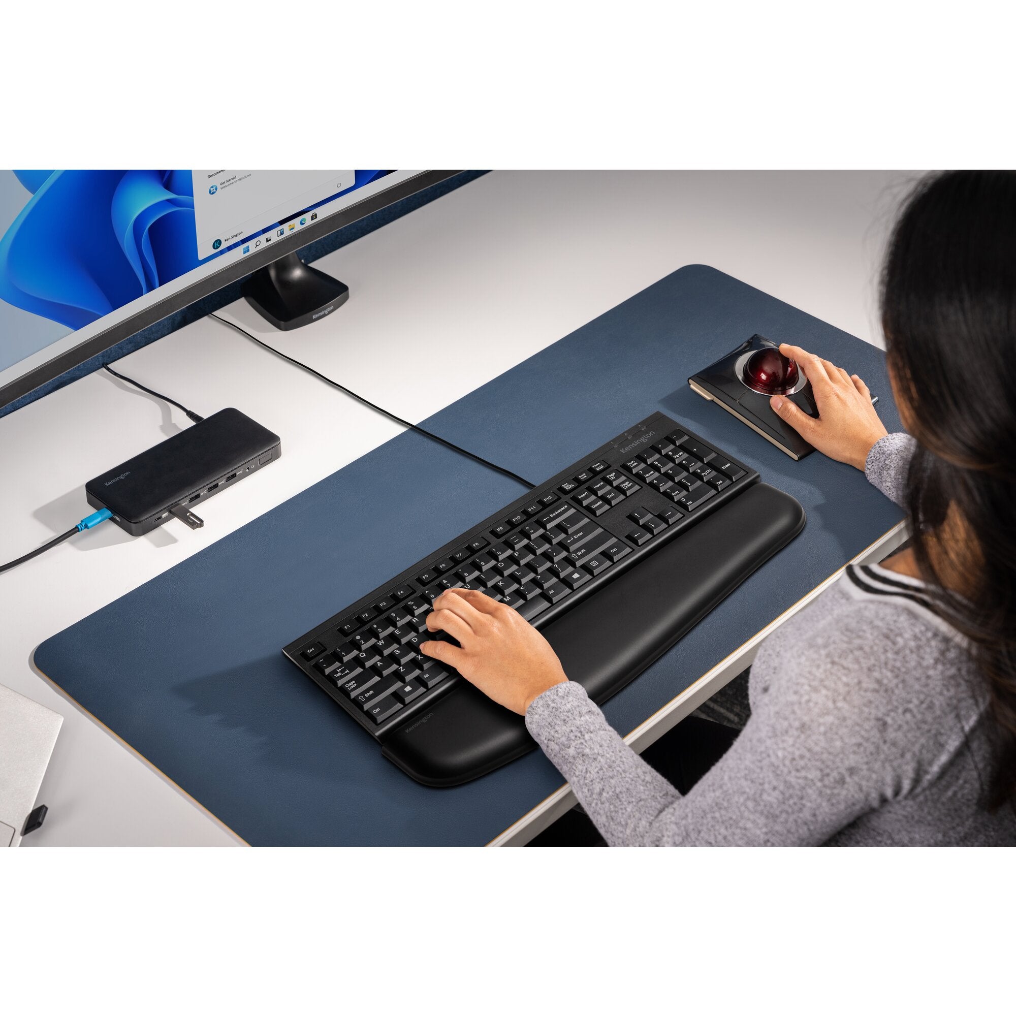 Kensington KB100 EQ Standard Keyboard Fr