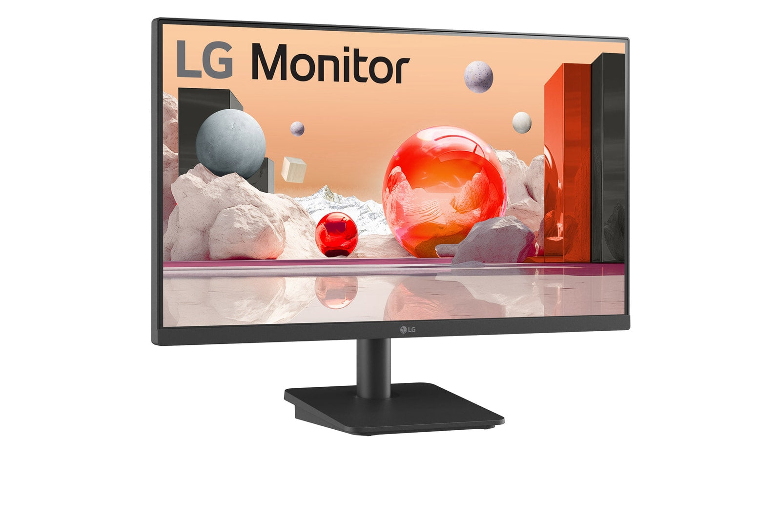 LG 24BA400-B écran plat de PC 60,5 cm (23.8") 1920 x 1080 pixels Full HD LCD Noir