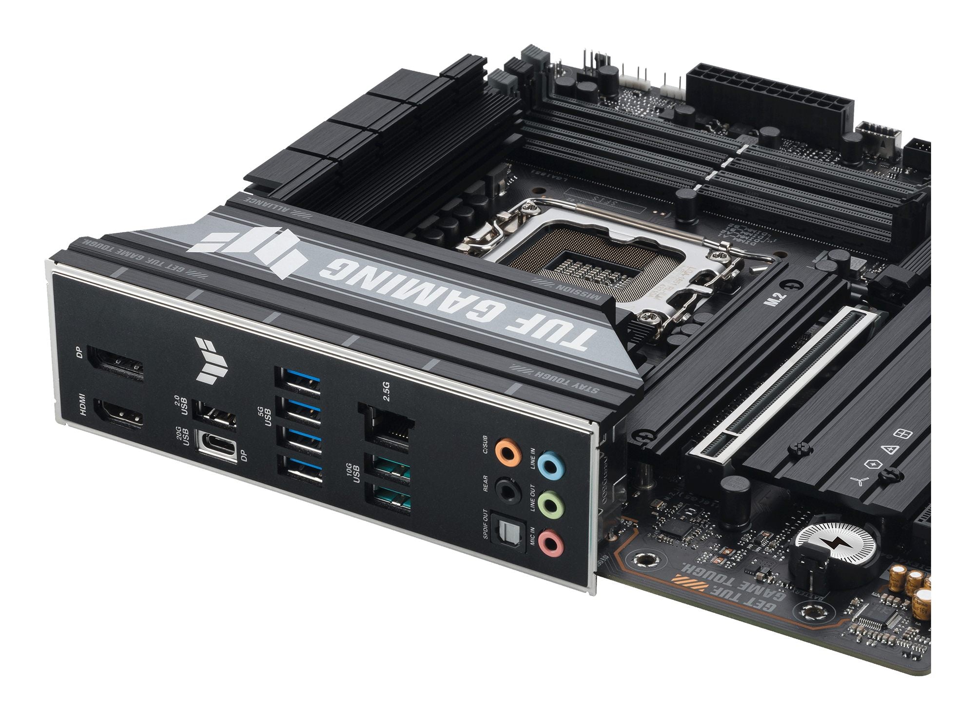 ASUS TUF GAMING B860M-PLUS LGA1851 DDR5 micro ATX MB 1xHDMI 1xDP 3xM.2 4xSATA