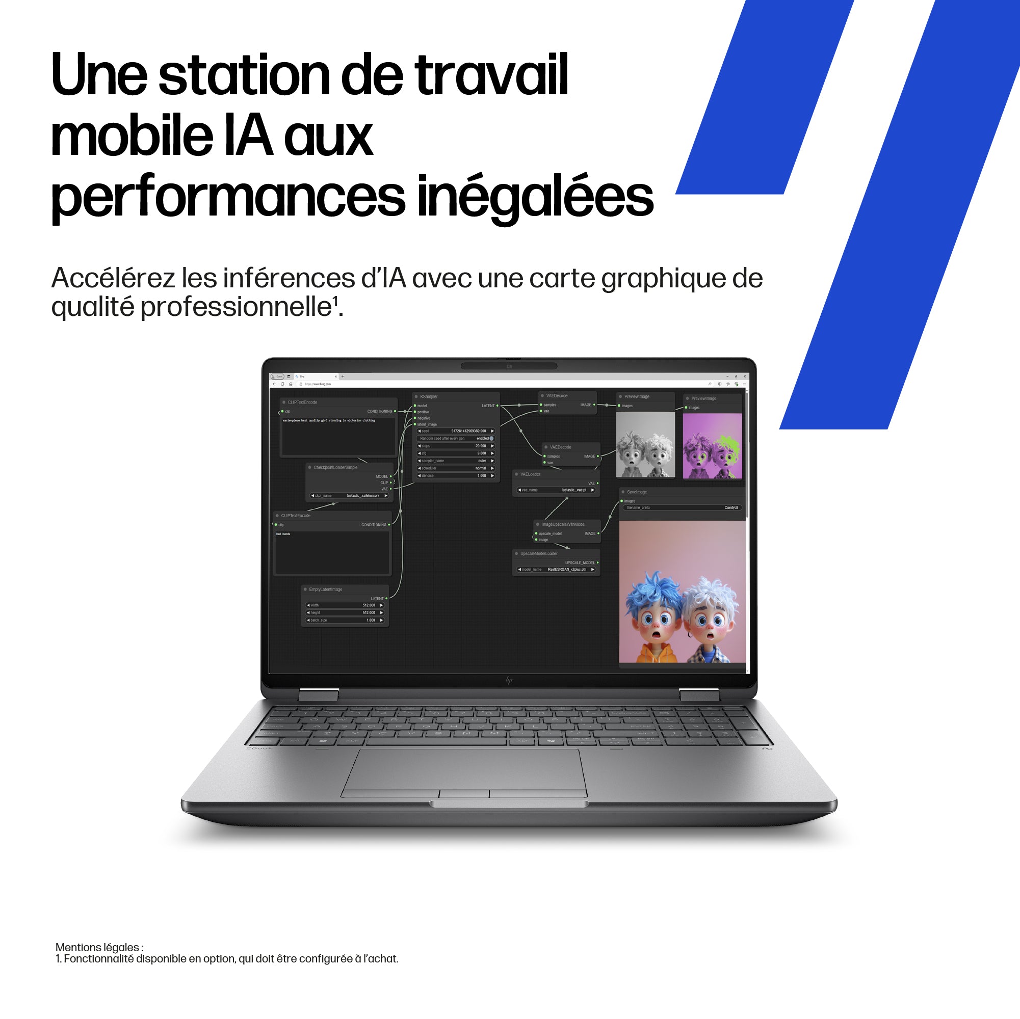 HP ZBook Fury G1i 16 Intel Core Ultra 7 255HX 16p 2.5K 32Go DDR5 1To SSD be+BT 8C Batt FPS W11P 1yr Wrty