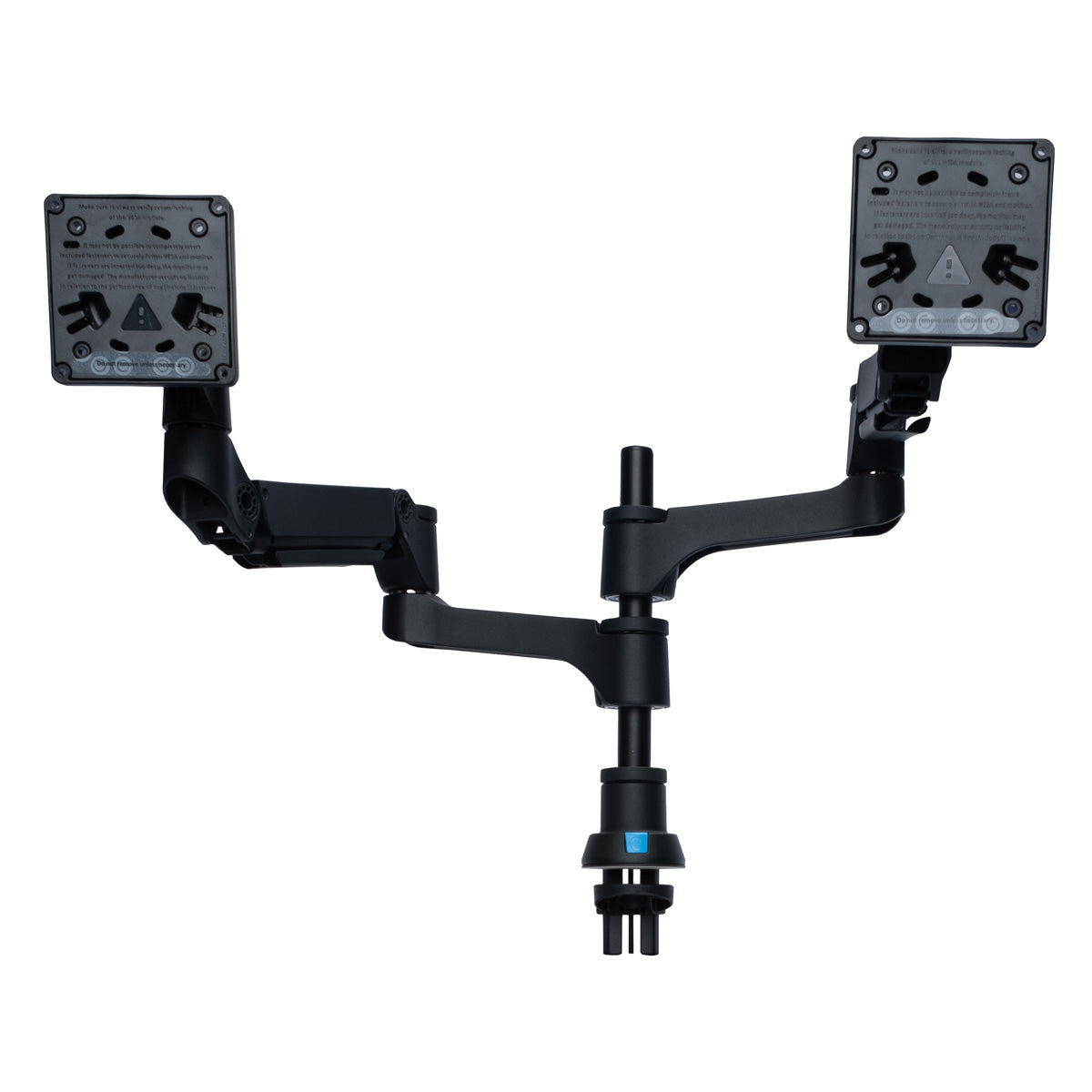 R-GO TOOLS Bras d écran Caparo, 2 écrans, vérin à gaz