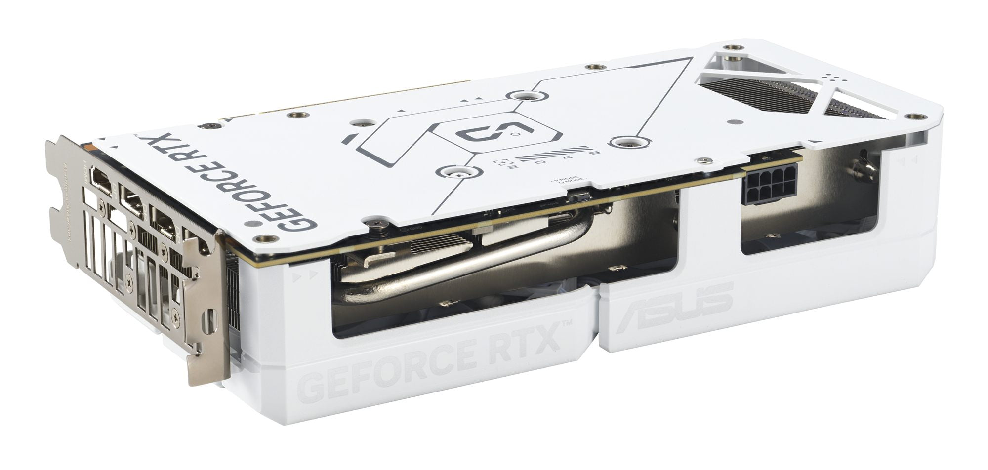 ASUS Dual GeForce RTX 5060 Ti 16Go GDDR7 White OC Edition PCIe 5.0 DLSS 4 HDMI 2.1b DisplayPort 2.1b
