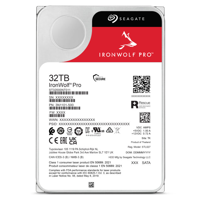 SEAGATE Ironwolf PRO Entreprise NAS 32To
