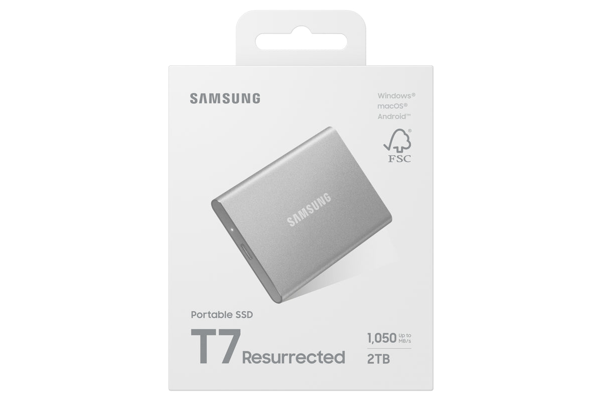 Samsung Portable SSD T7 Resurrected 2TB