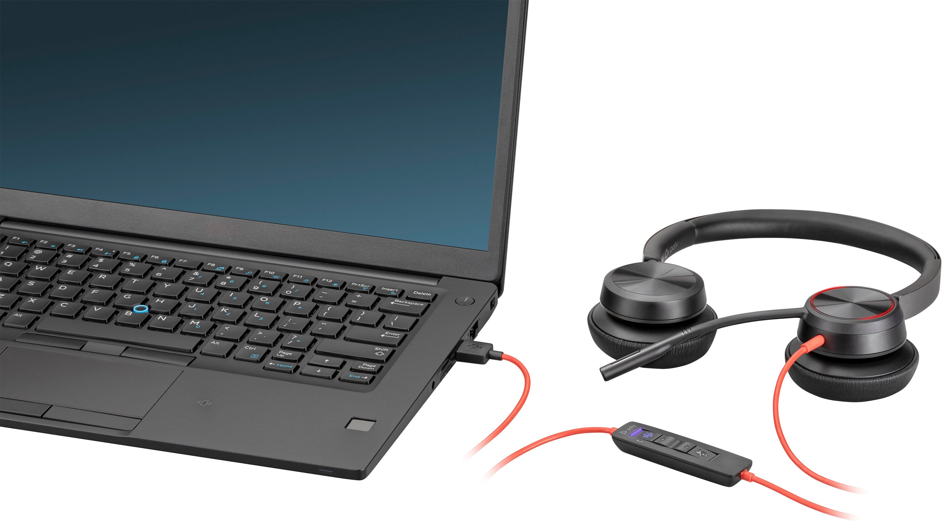 POLY Blackwire BW8225-M Micro-casque USB-A ANC- 2 écouteurs