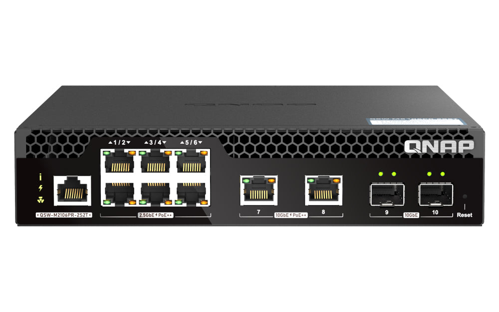 6x2.5GbE PoE 2x10GbE SFP+2x10GbE wbm hr