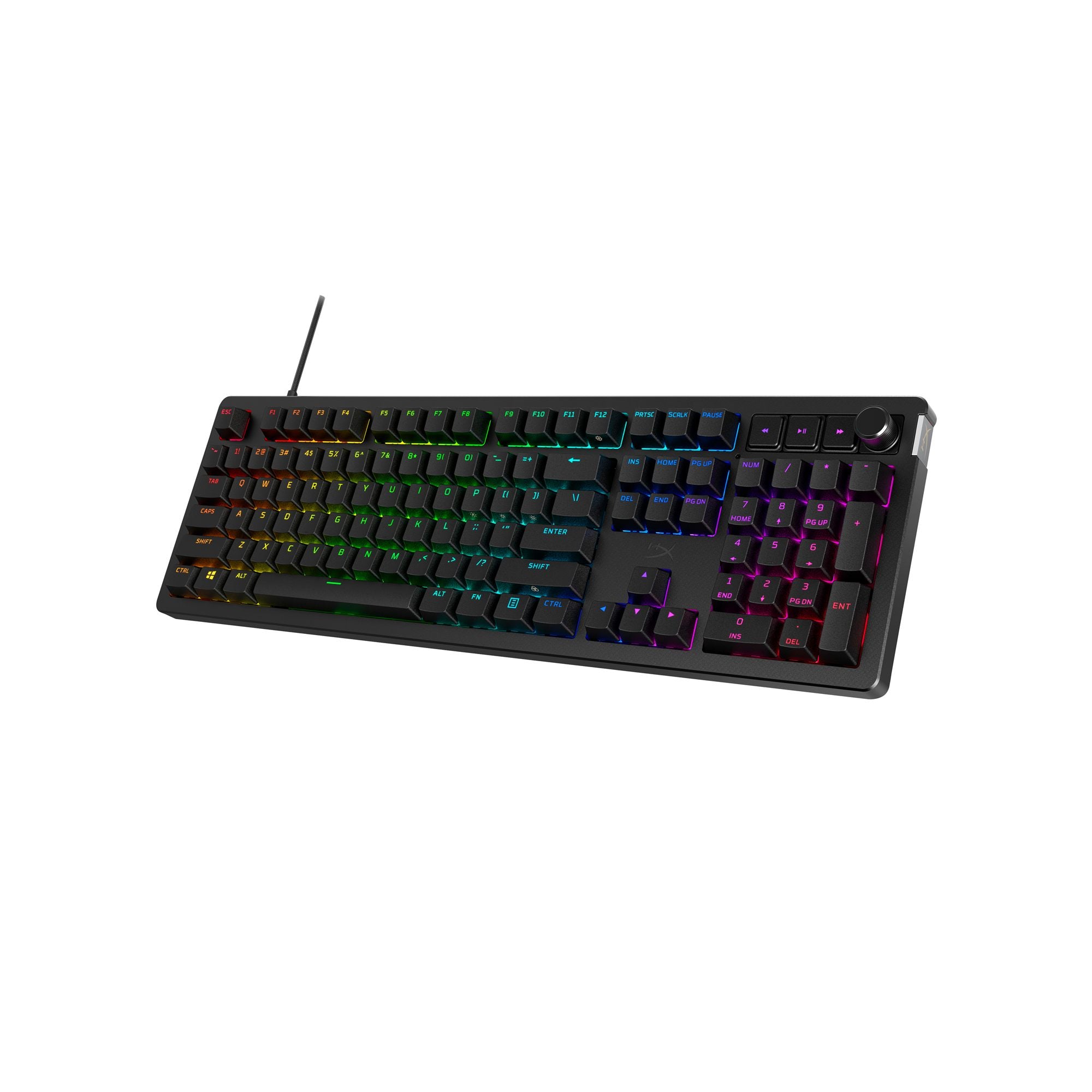 Clavier mécanique HyperX Alloy Rise RGB - Interrupteurs linéaires HyperX - QWERTY US INT