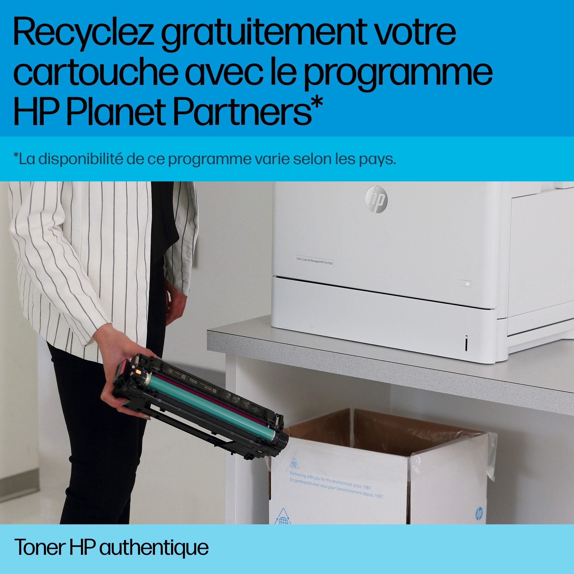 HP original Colour LaserJet CF031A Toner cartridge cyan standard capacity 12.500 pages 1-pack