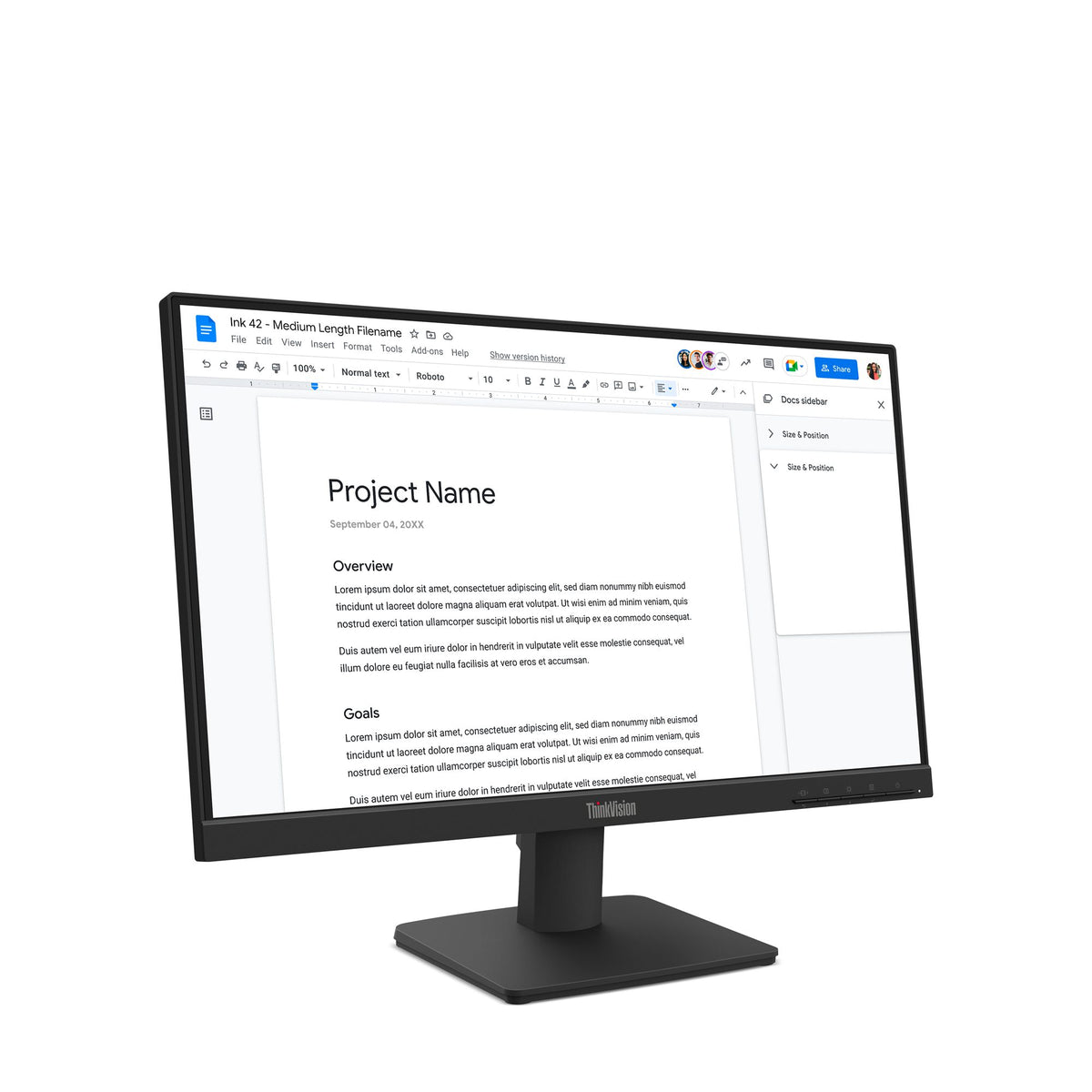 LENOVO ThinkVision S22-4e 21.5p Monitor HDMI