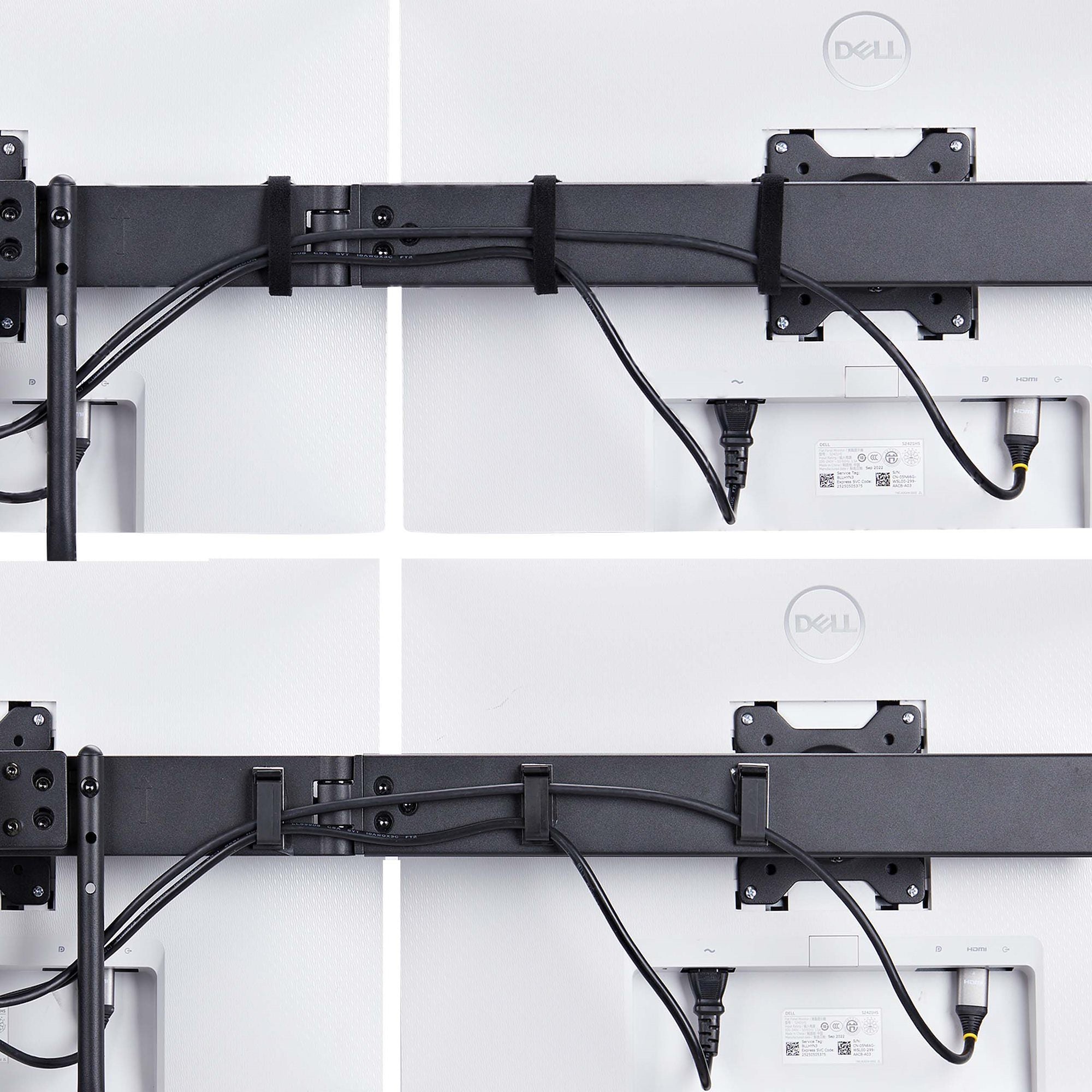 Triple Monitor Desk Mount 27in Screens