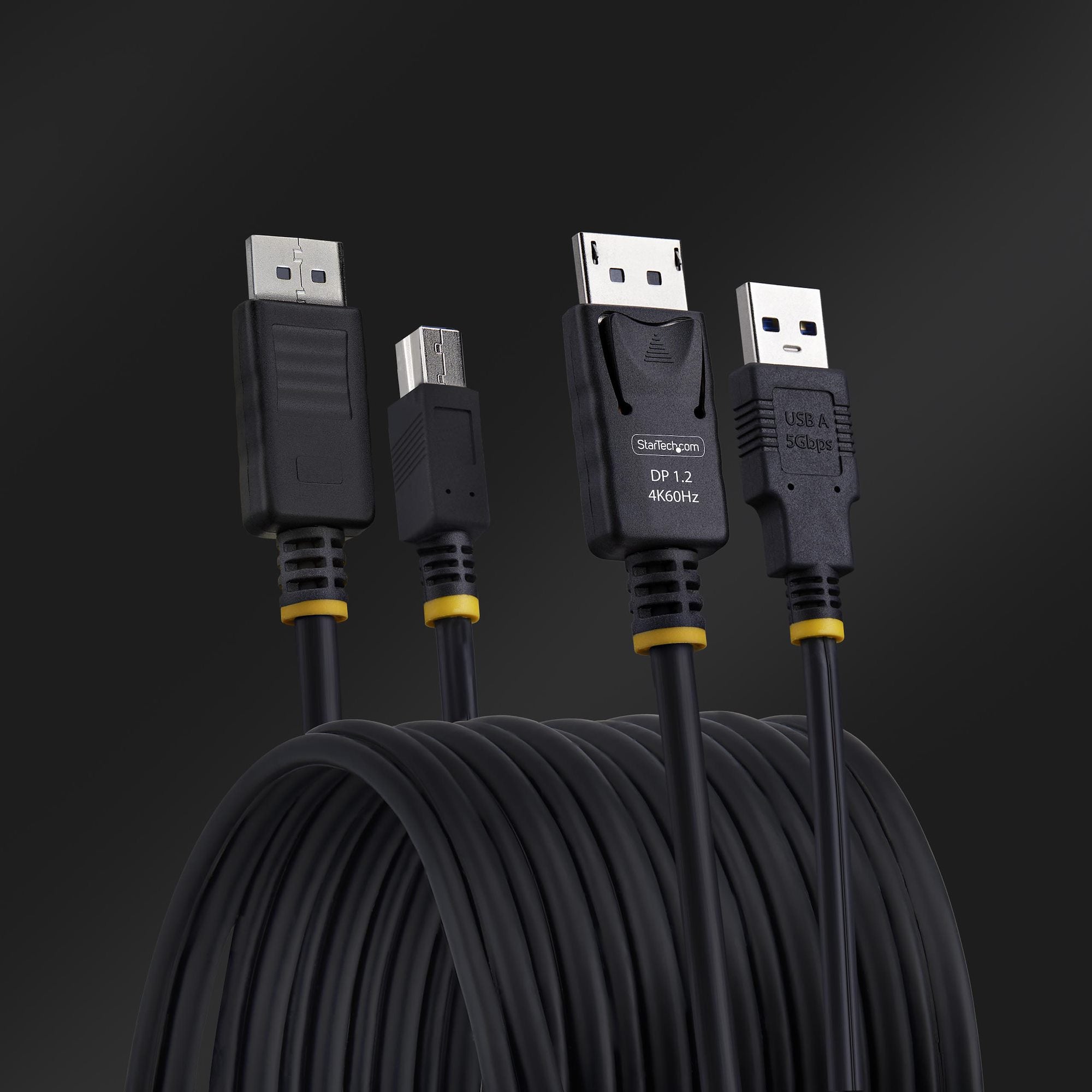 DisplayPort/USB 5Gbps KVM Cable