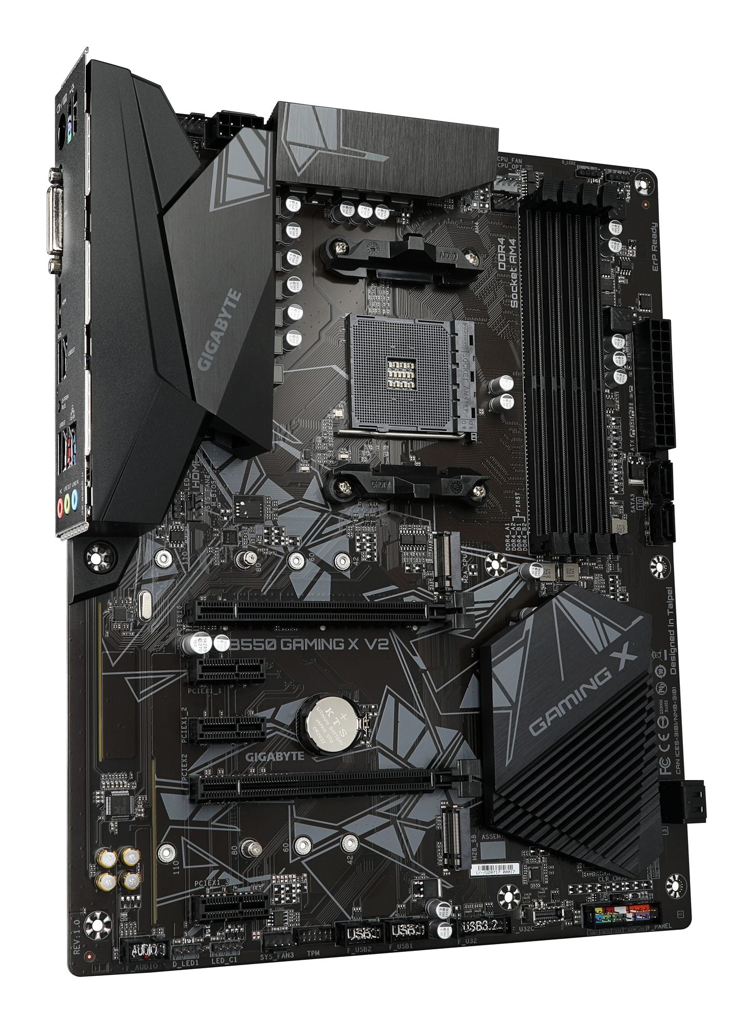 Gigabyte B550 Gaming X V2 AMD B550 Emplacement AM4 ATX