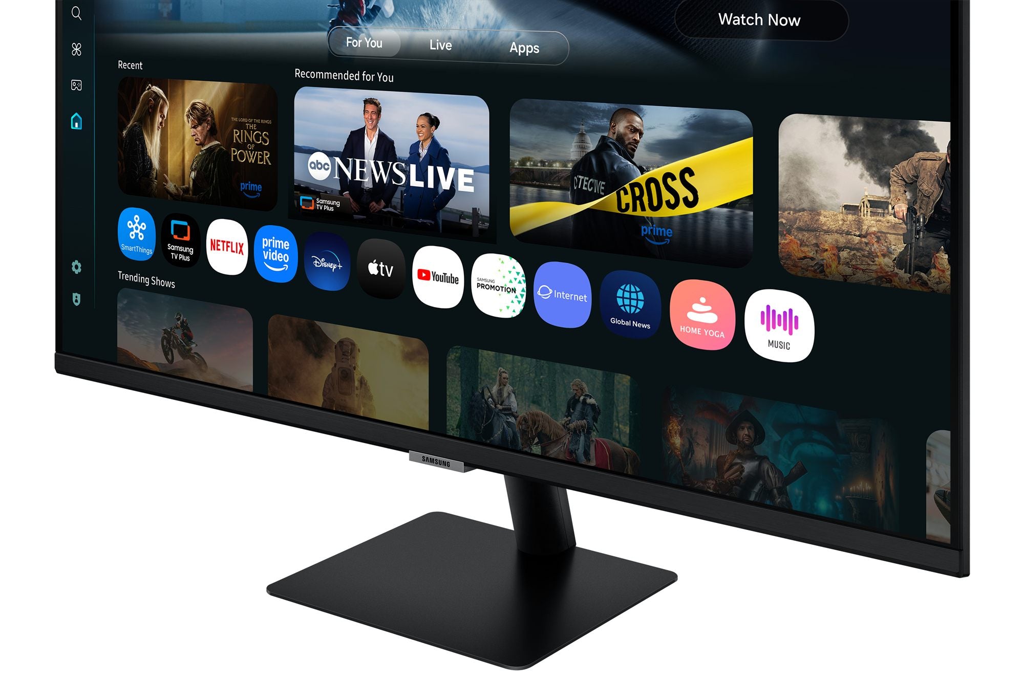 SAMSUNG LS32FM702 Nouveau Smart Moniteur M7 avec IA  M- UHD 4K- USB-C wifi intégré