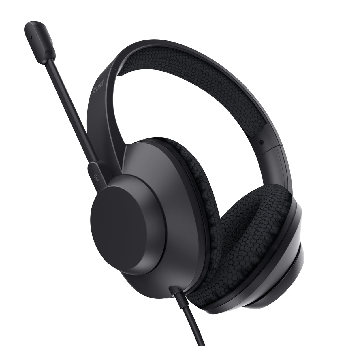 TRUST Casque-micro AYDA MAX ENC pour ordinateur USB
