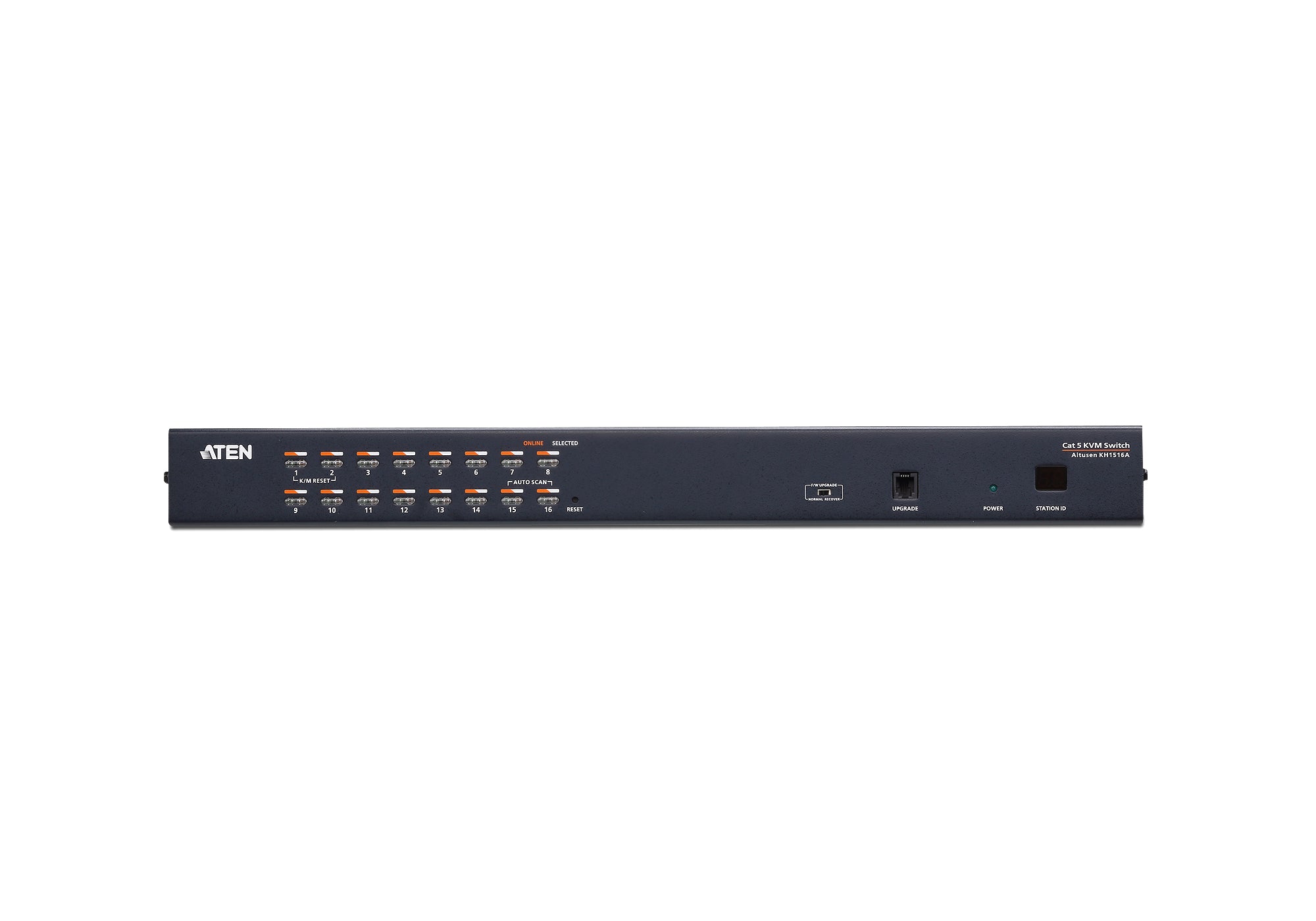ATEN KH1516A-AX-G commutateur écran, clavier et souris Noir