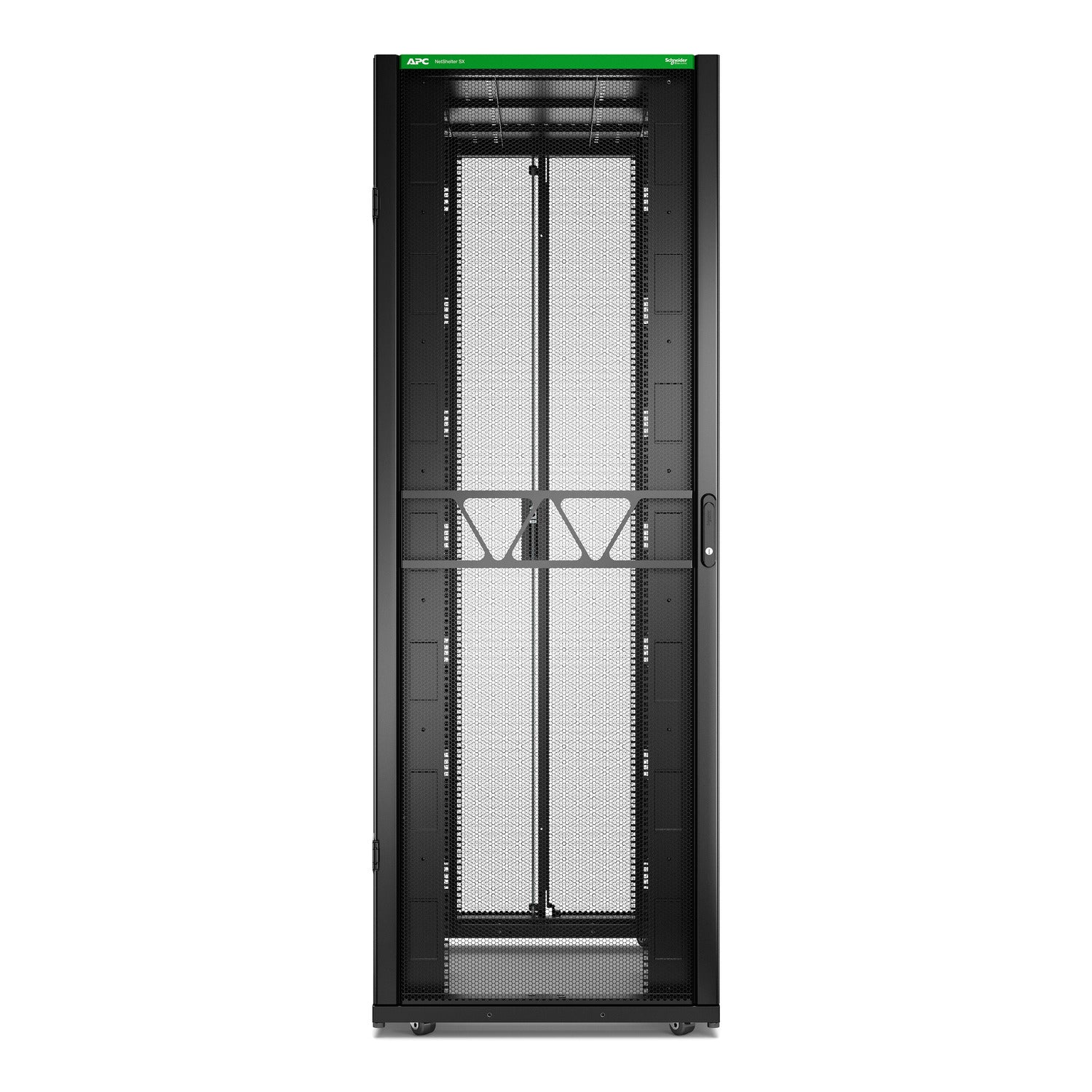APC NetShelter SX Gen 2 Rack cabinet 2258H x 800W x 1200D mm with Sides floor-standing Black 48U 19 TAA Compliant