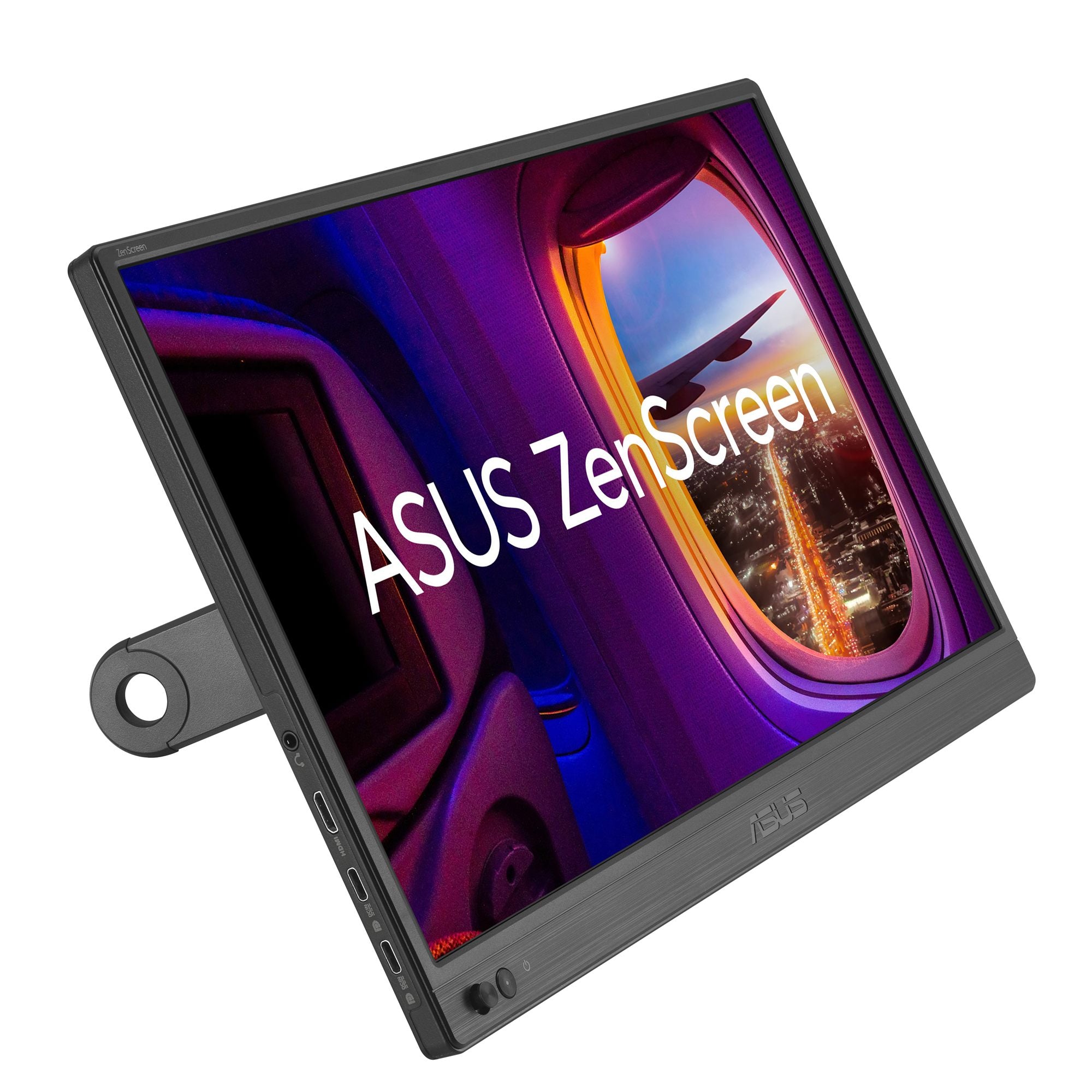ASUS ZenScreen MB169CK Portable USB Monitor 15.6p IPS WLED FHD 16:9 60Hz 250cd/m2 5ms Mini HDMI USB-C DP Alt Mode x2 Black