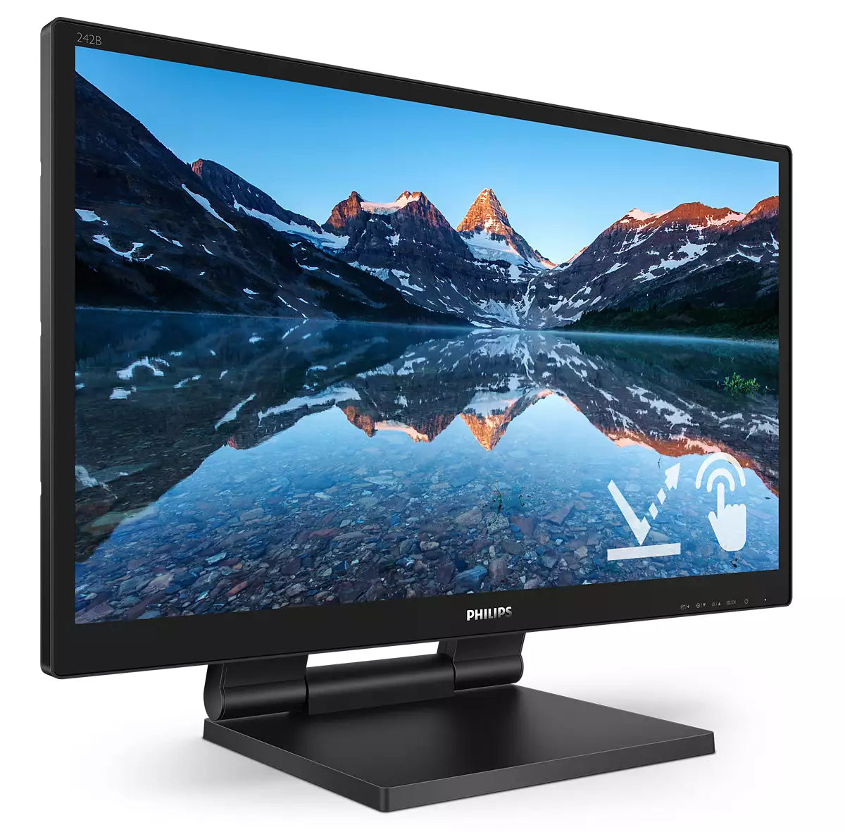 PHILIPS 242B9TL/00 B-Line 60.5cm 23.8p LCD monitor with SmoothTouch VGA HDMI DP DVI