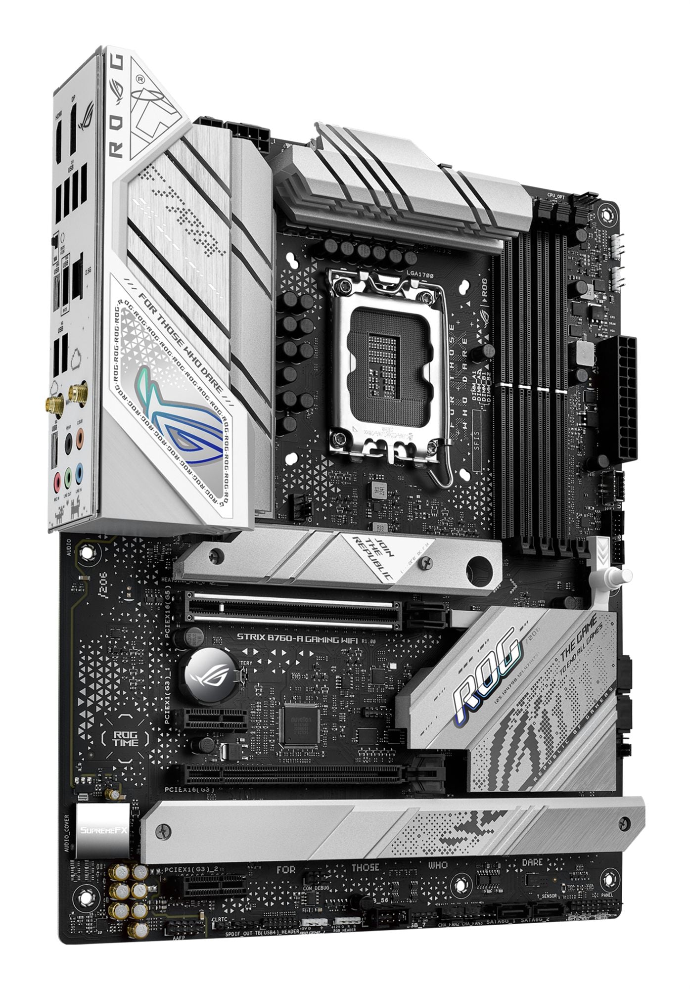 ASUS ROG STRIX B760-A GAMING WIFI LGA 1700 4DDR5 ATX 4xSATA MB 1x PCIe 5.0 x16 3xM.2