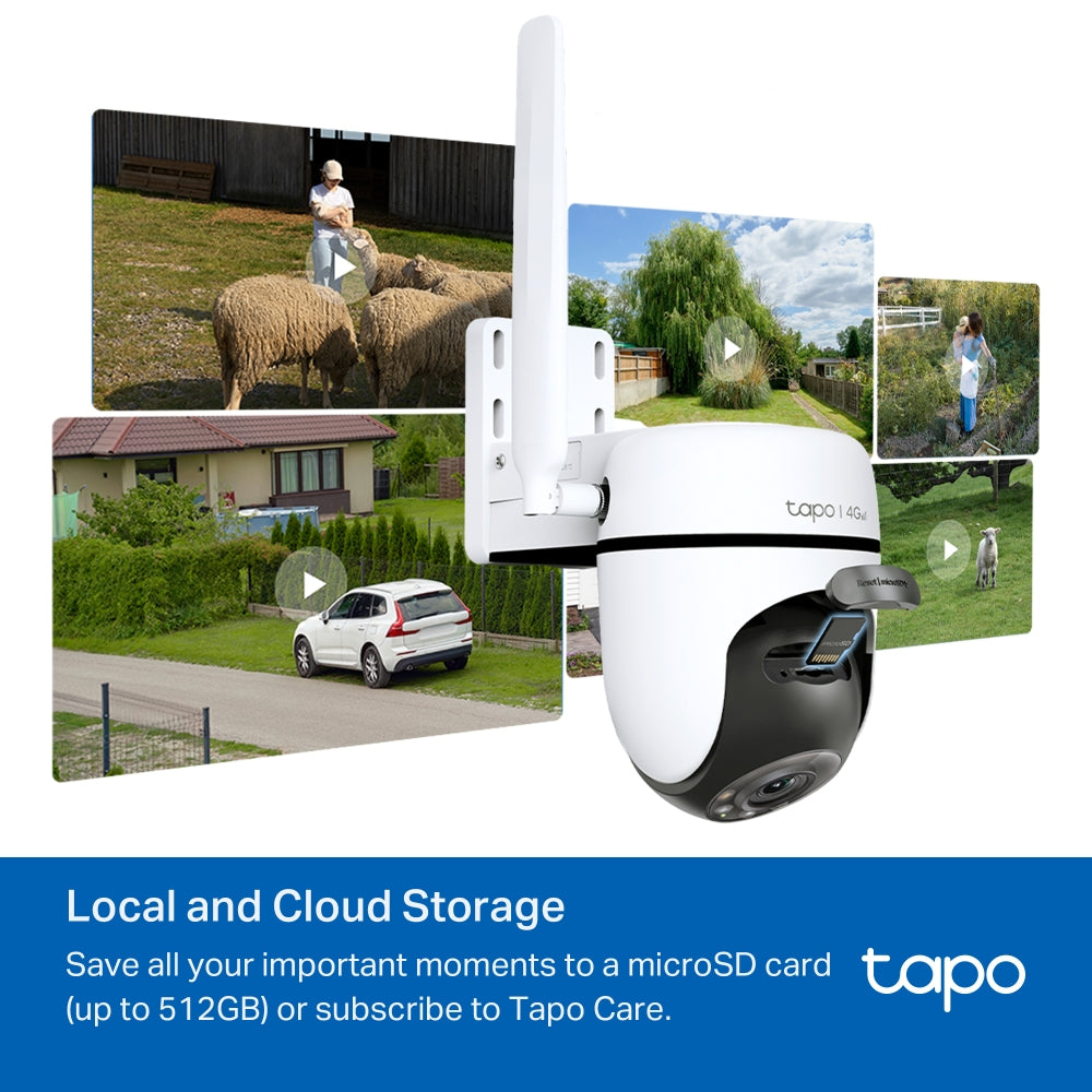 TP-LINK Tapo C501GW Outdoor Pan/Tilt 4G LTE Camera 1920x1080