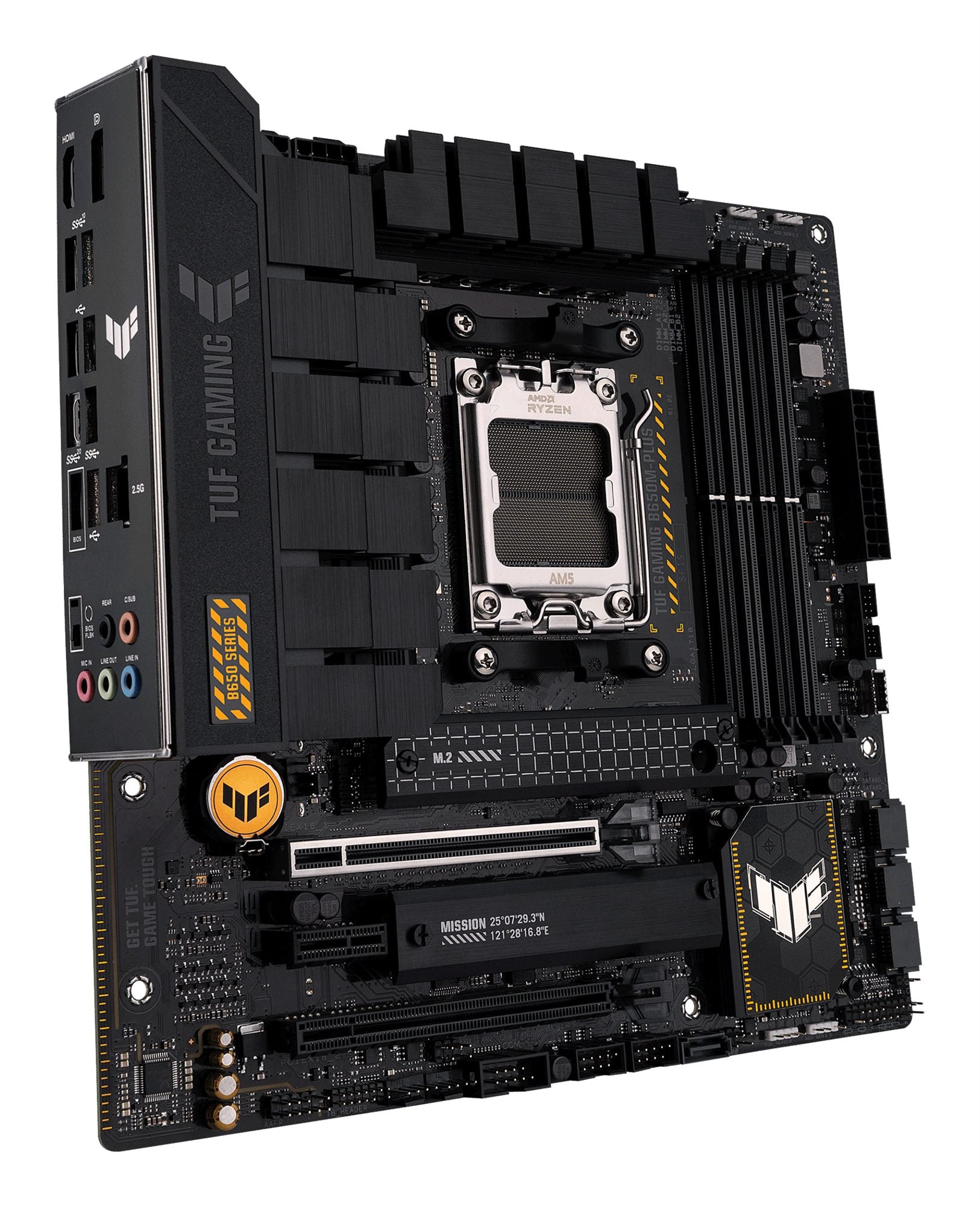 ASUS TUF GAMING B650M-PLUS AM5 DDR5 mATX MB