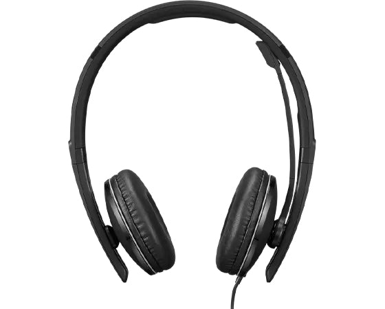 LENOVO - Gen 2 - Micro-casque - sur-oreille - filaire - USB-C - noir - certifié Zoom