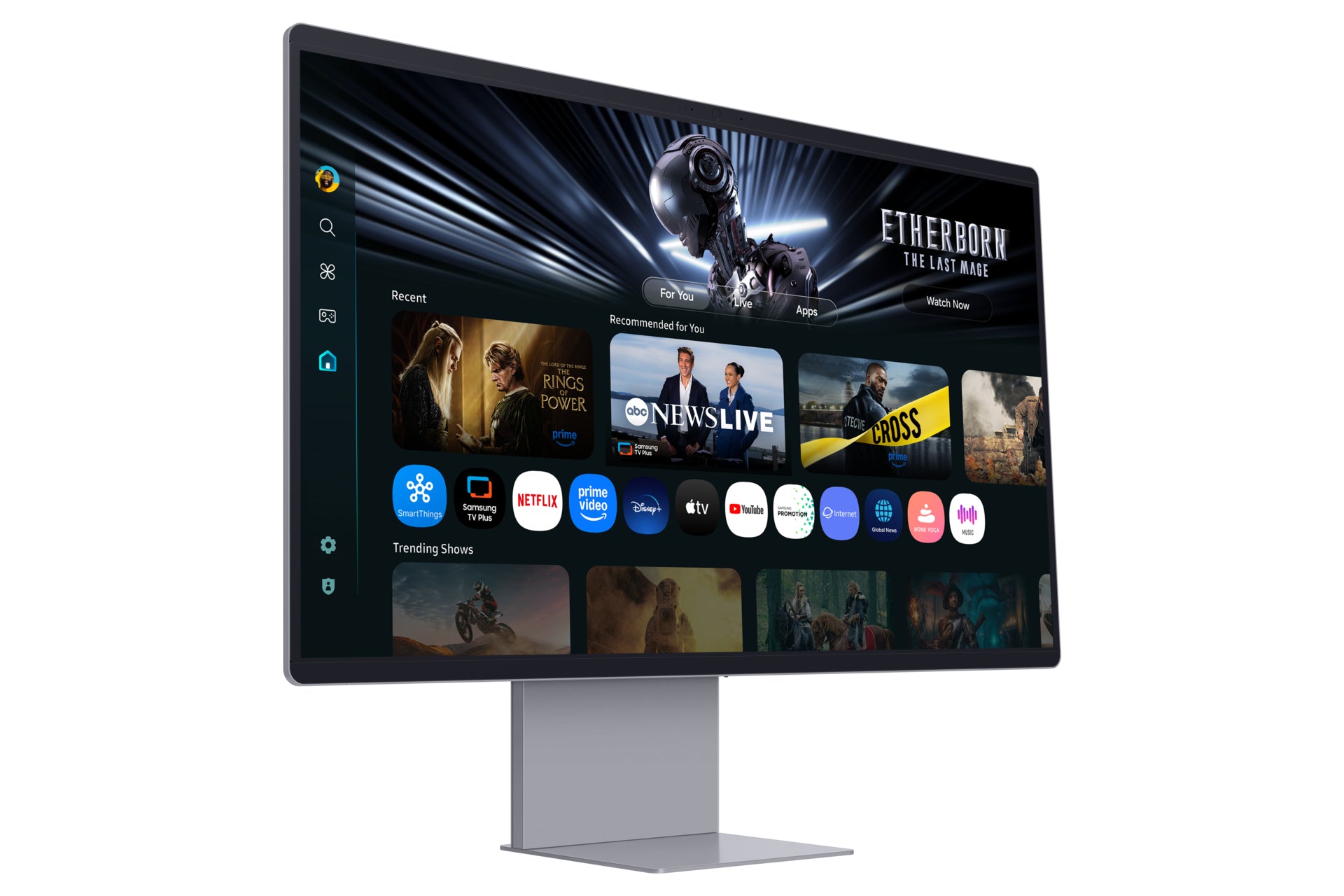 SAMSUNG LS32FM900SUXEN 32p OLED 3840x2160 16:9 HDMI DP USB Silver