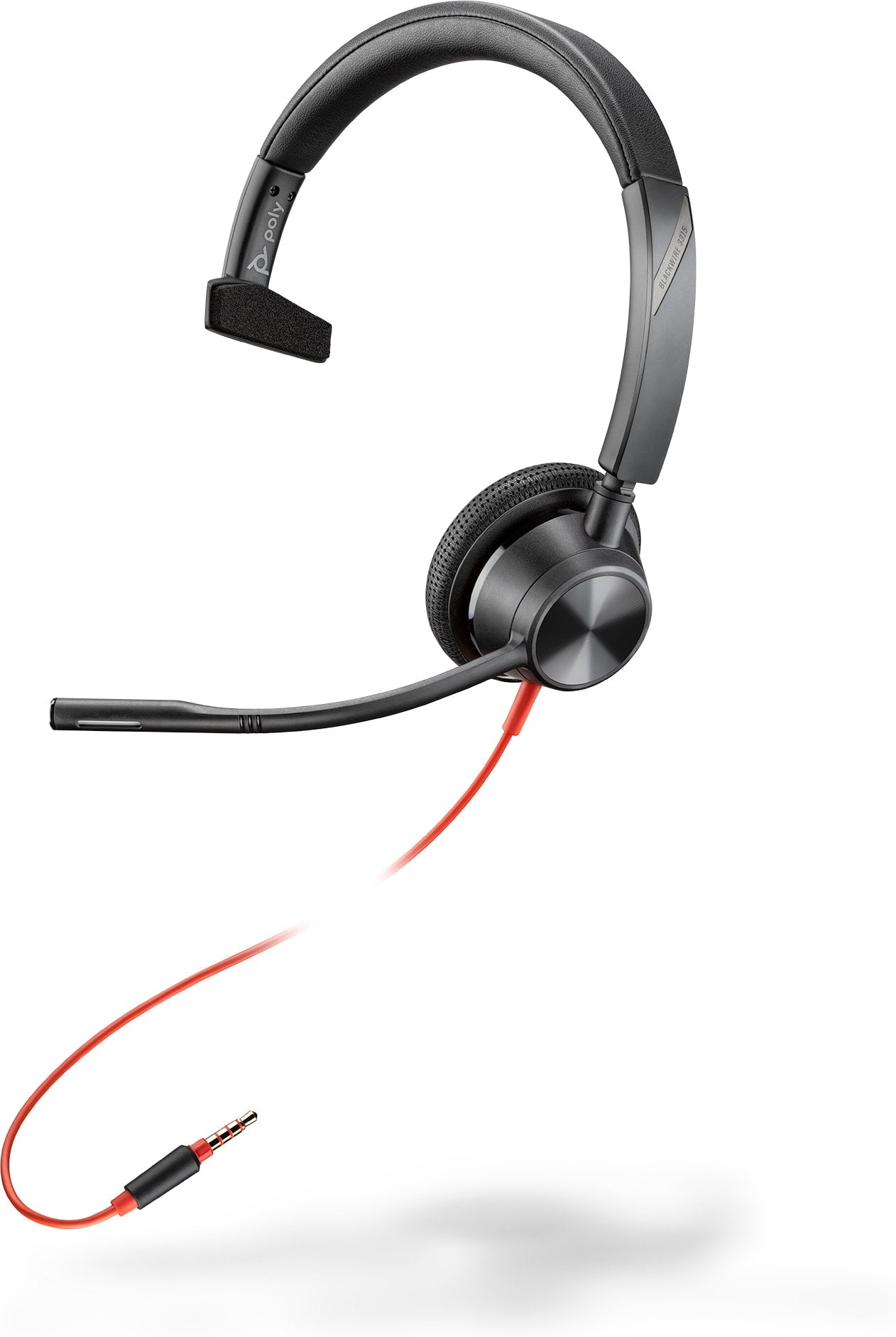 POLY Blackwire BW3315T Micro-Casque jack 3,5mm - 1 écouteur