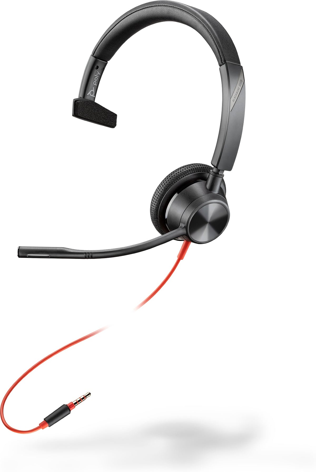 POLY Blackwire BW3315T Micro-Casque jack 3,5mm - 1 écouteur