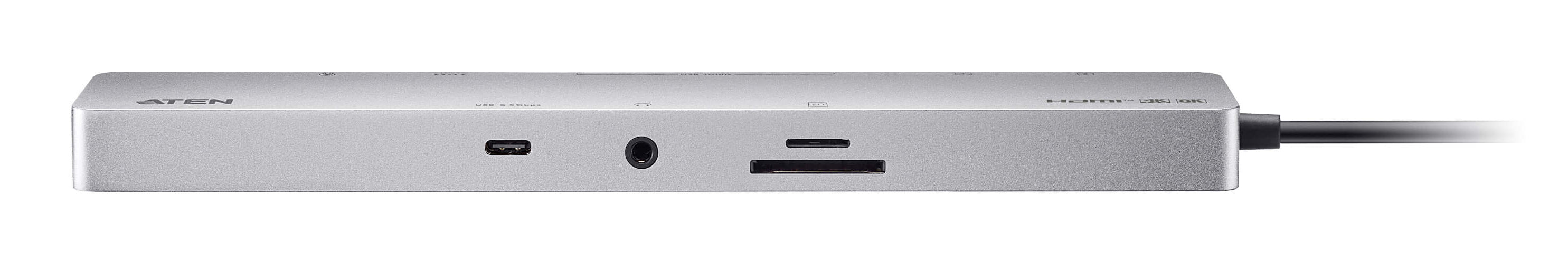 ATEN UH3240 station d accueil USB-C 11 en 1 Dual HDMI PD100W