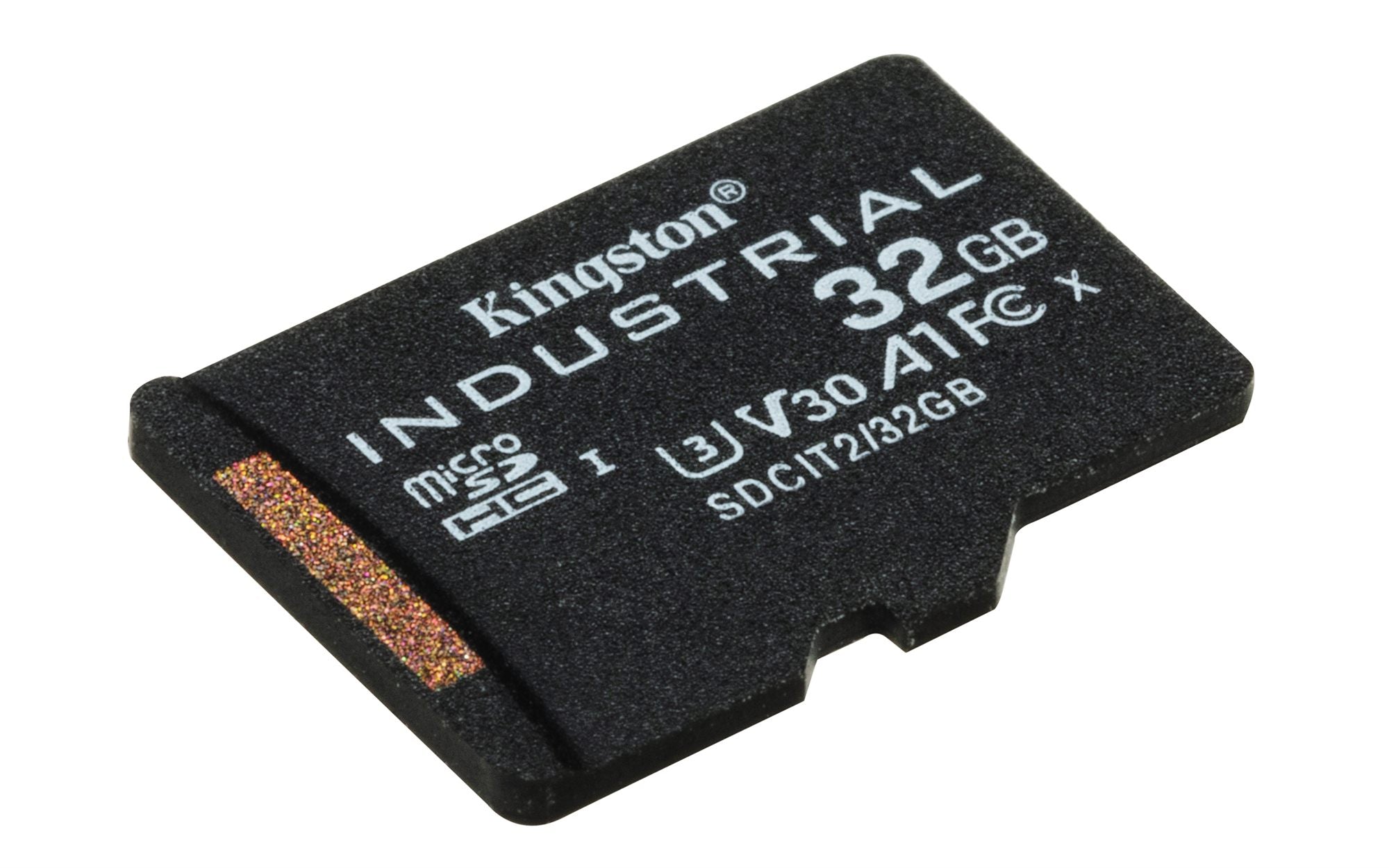 KINGSTON 32Go microSDHC Industrial C10 A1 pSLC Card Single Pack w/o Adapter