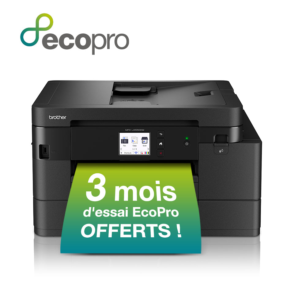 BROTHER MFC-J4550DW Compact all-in-one wireless business ink printer with ADF and two paper trays 20ppm