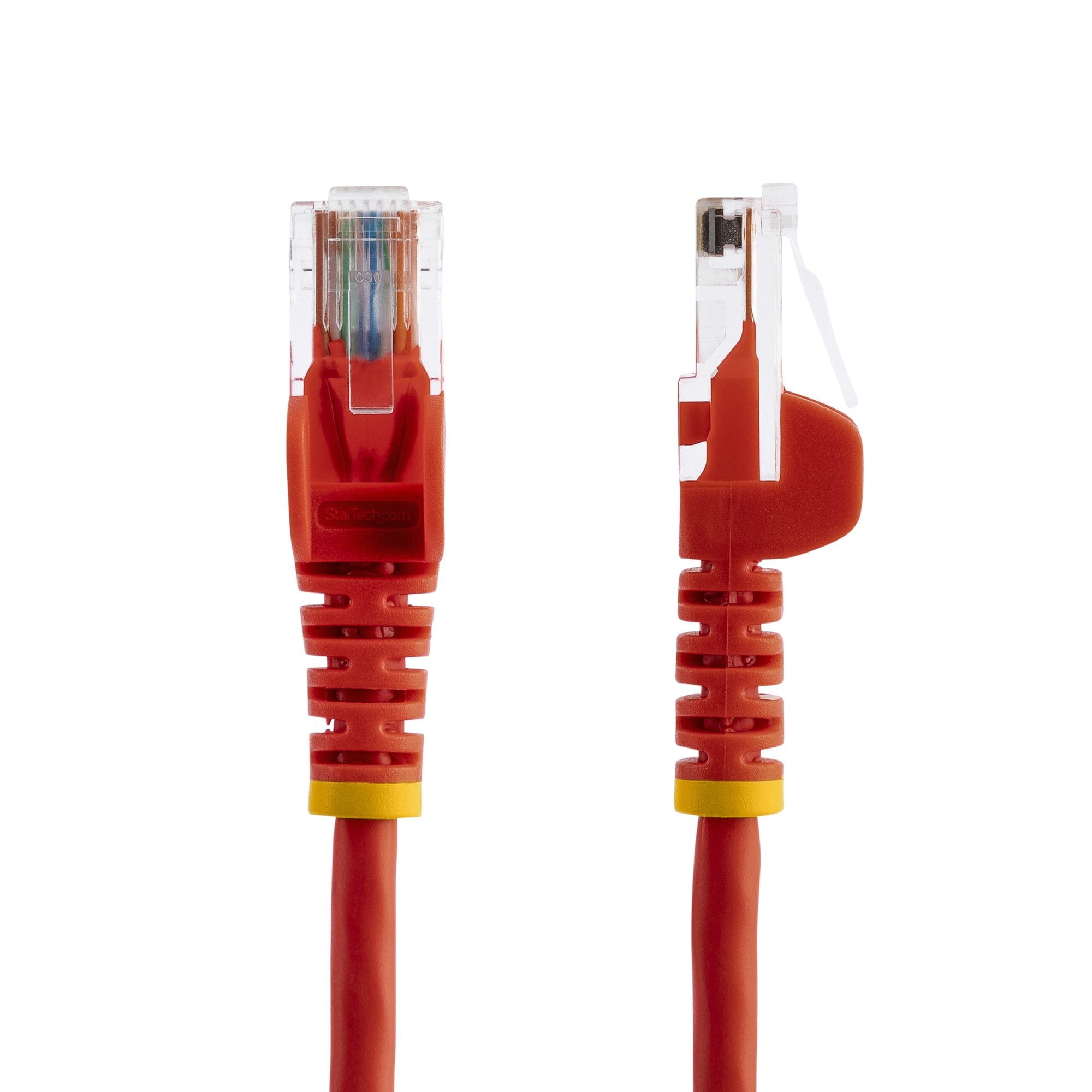1m Red Snagless UTP Cat5e Patch Cable