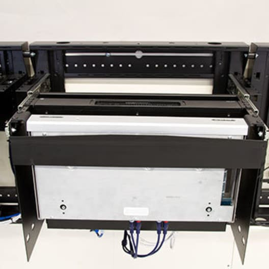 Middle Atlantic C3 Series 4 RU Stationary Rack Kit (Unpowered) - Black