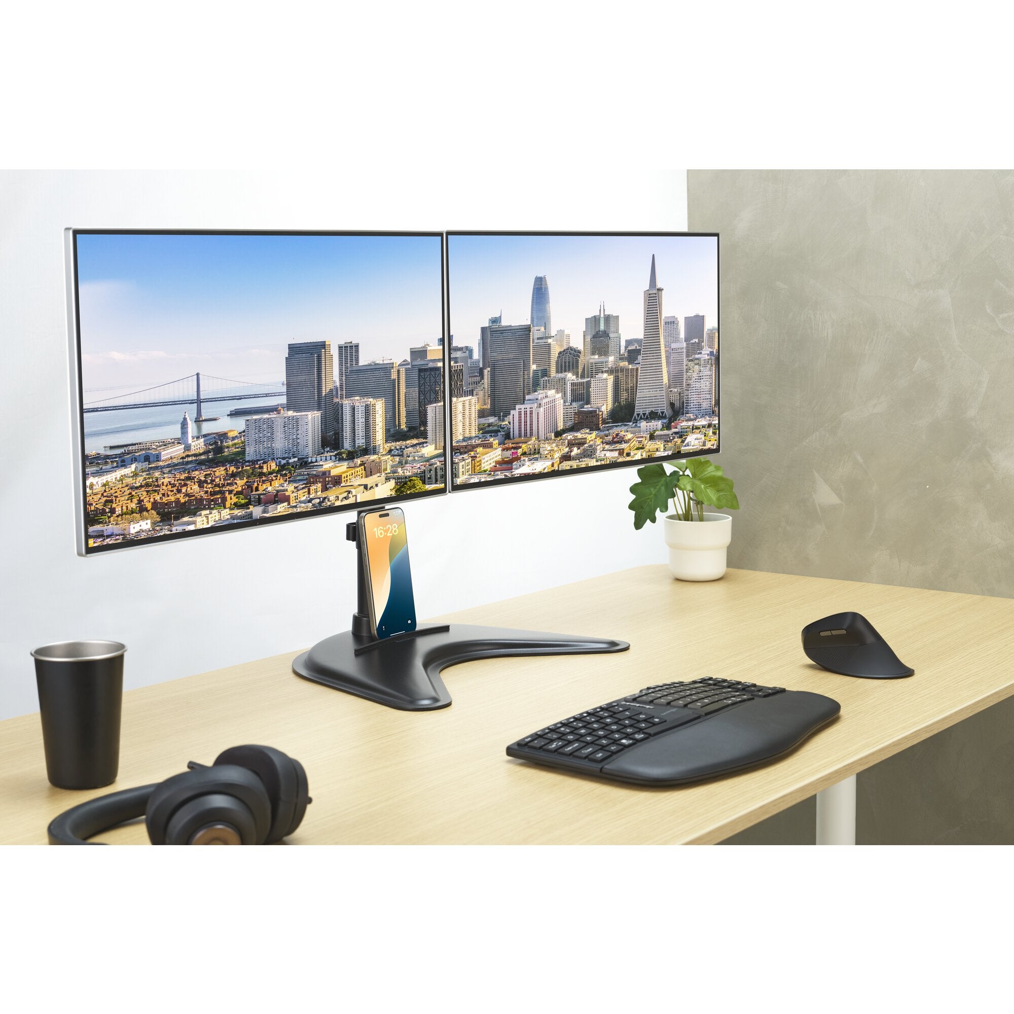 SmartFit Ergo Freestanding Dual Monitor