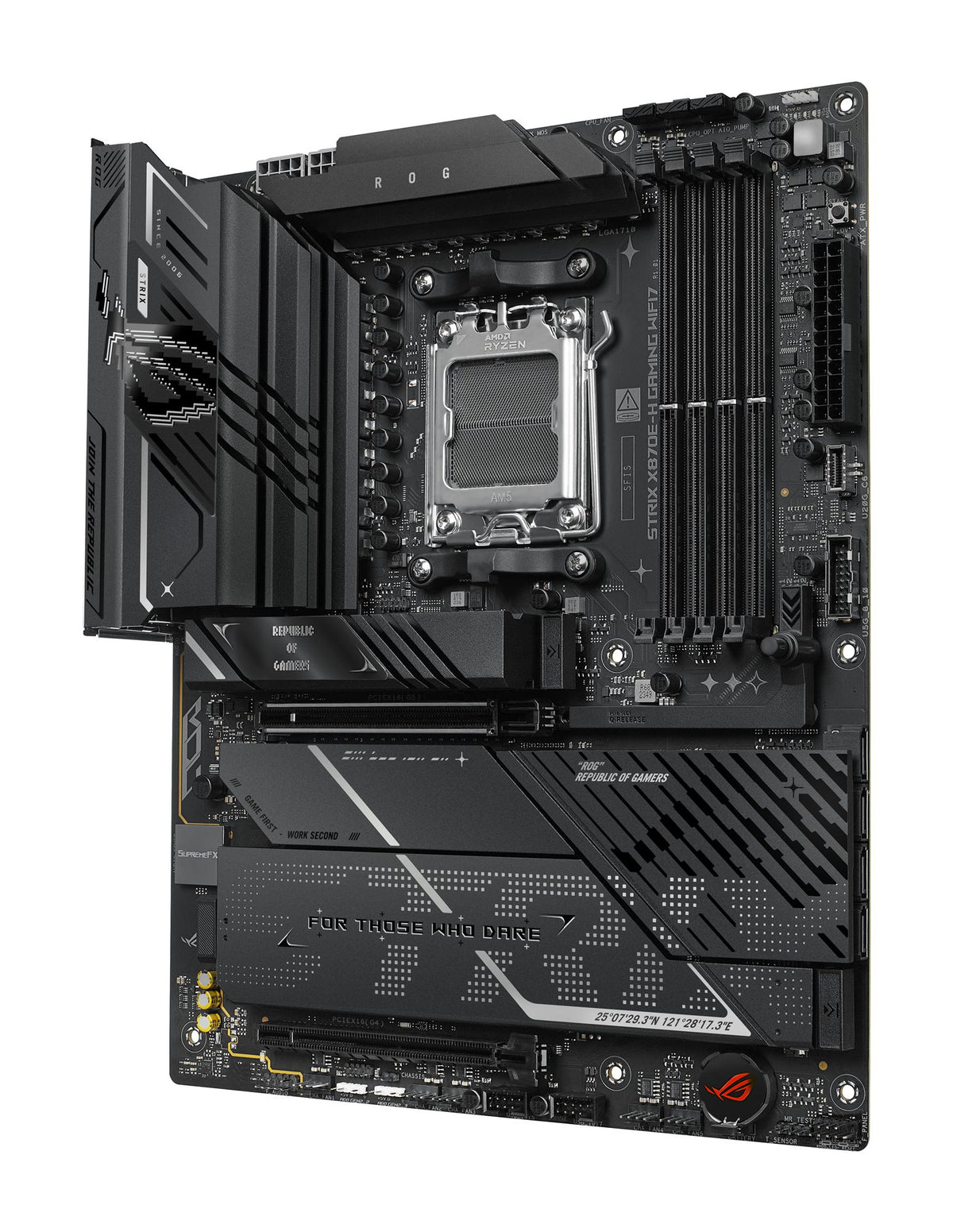 ASUS ROG STRIX X870E-H GAMING WIFI7 ATX AM5 DDR5 Motherboard 2xUSB4 1xHDMI