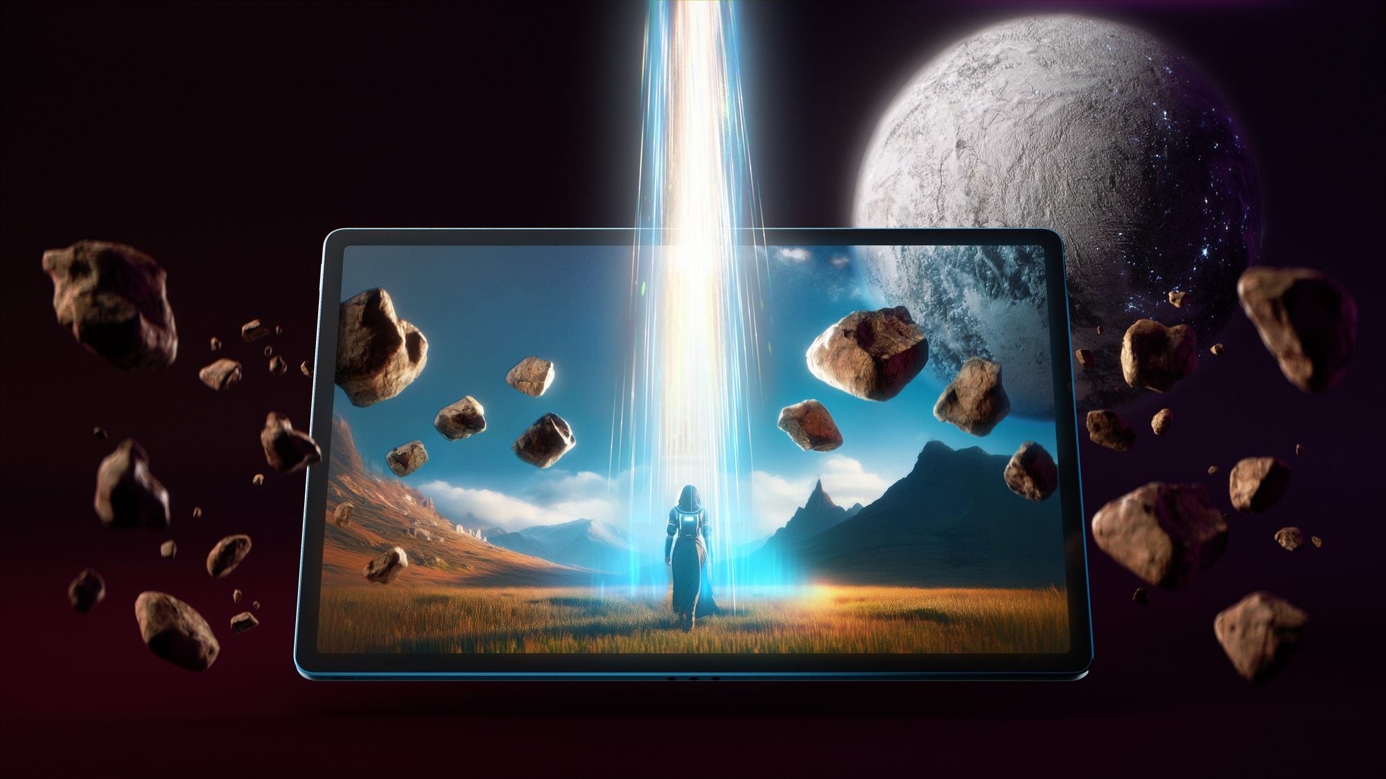 LENOVO Yoga Tab Plus TB520FU ACC 16Go 256Go TE-FR-KB+P-WOA