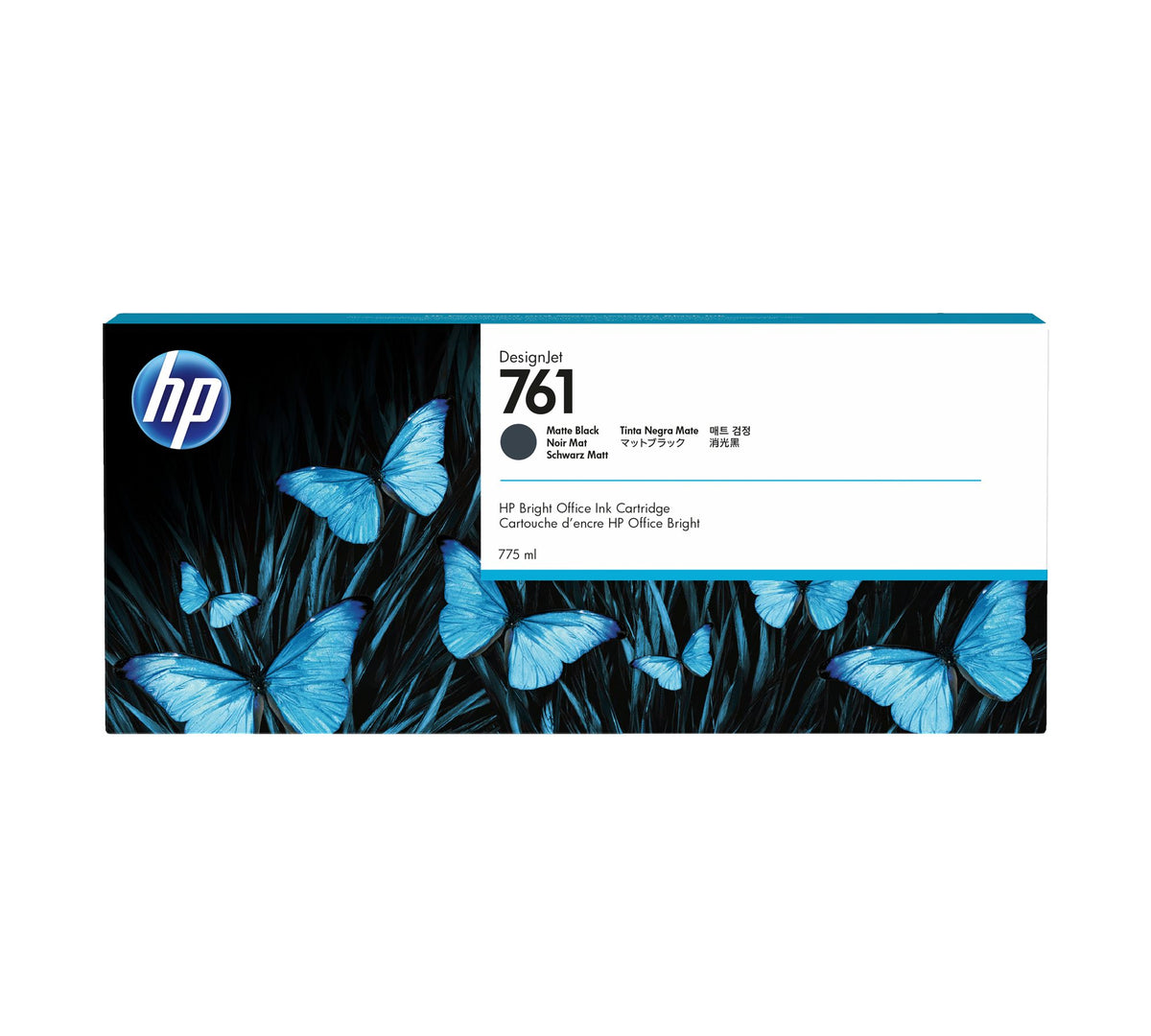 HP 761 original Ink cartridge CM997A matte black standard capacity 775ml 1-pack