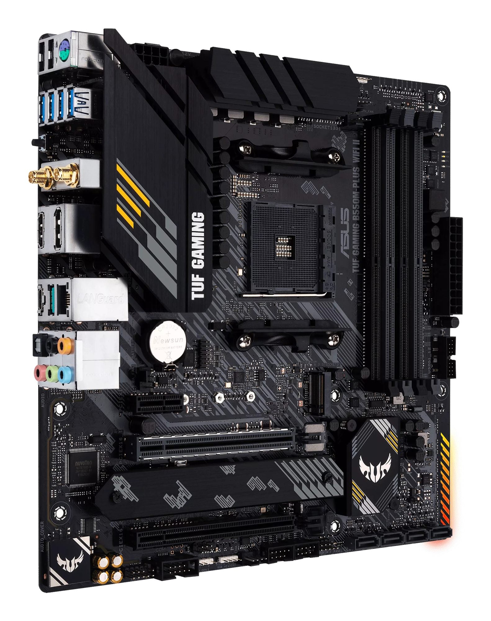 ASUS TUF GAMING B550M-PLUS WIFI II AM4 Socket 4x4DDR 1xHDMI 1xDP 2xM.2