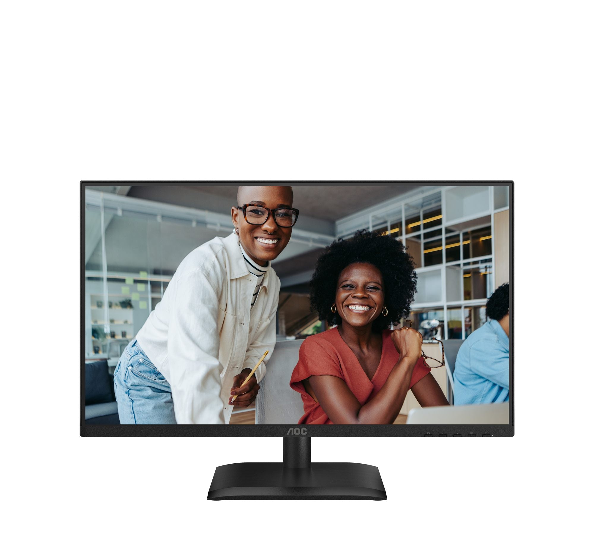 AOC 24E4U - Écran LED - 24"- 1920x 1080 Full HD  @ 120 Hz - IPS - 300 cd/m² - 1500:1 - 4 ms - HDMI, VG DP , HP, HAS garantie 5 ans