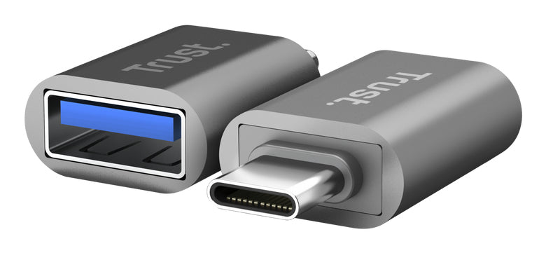 TRUST Pack de 2 adaptateurs USB-C vers USB-A